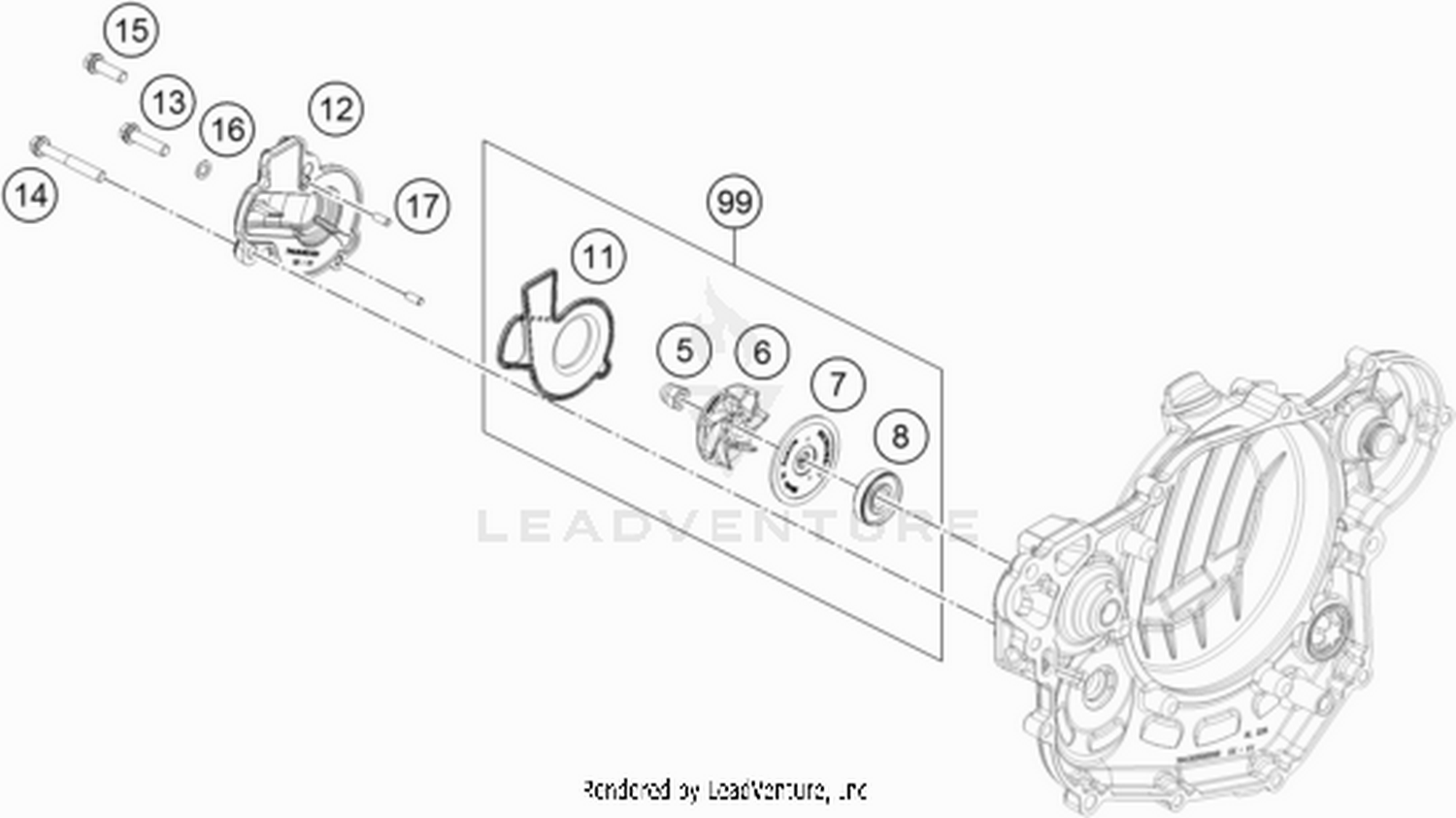 35 WATER PUMP