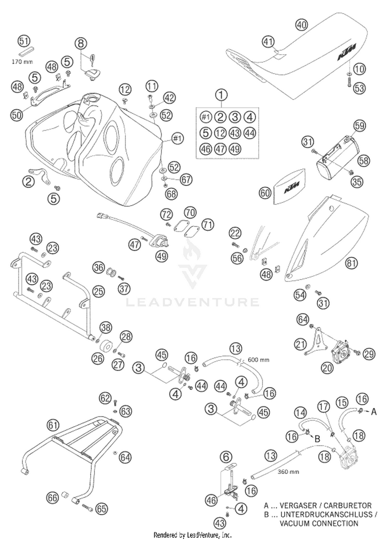07 TANK, SEAT
