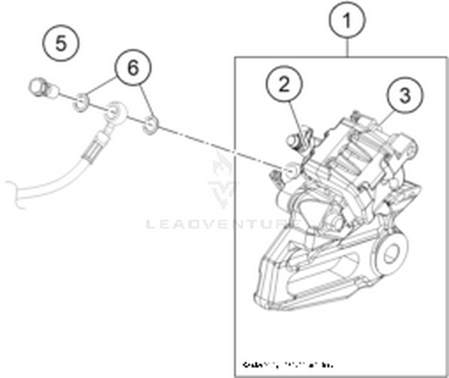 13 REAR BRAKE CALIPER