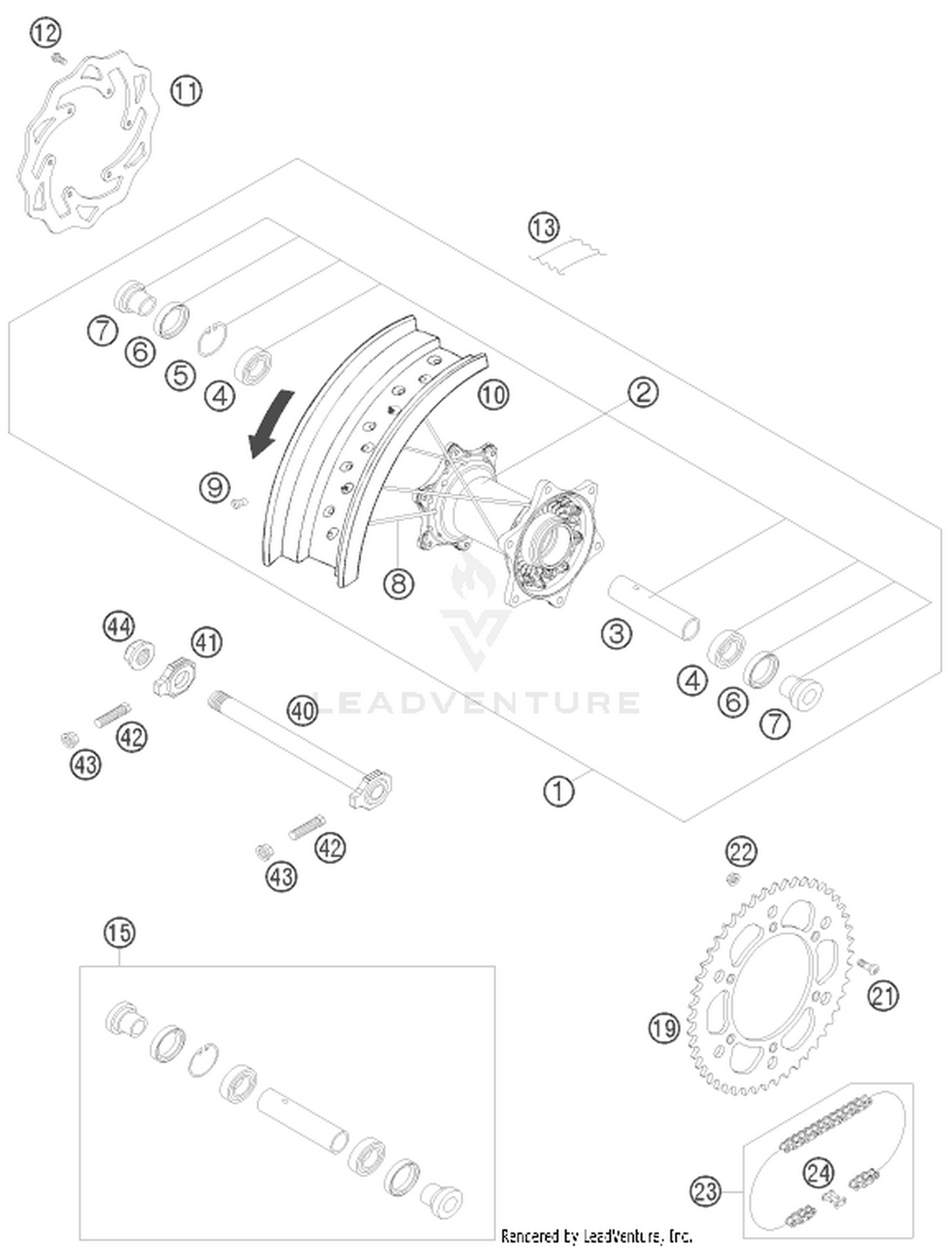 10 REAR WHEEL