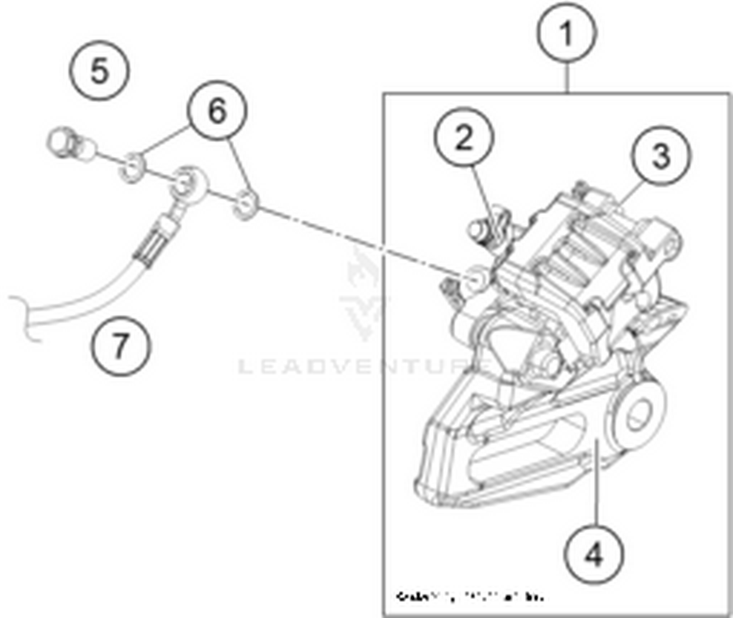13 REAR BRAKE CALIPER