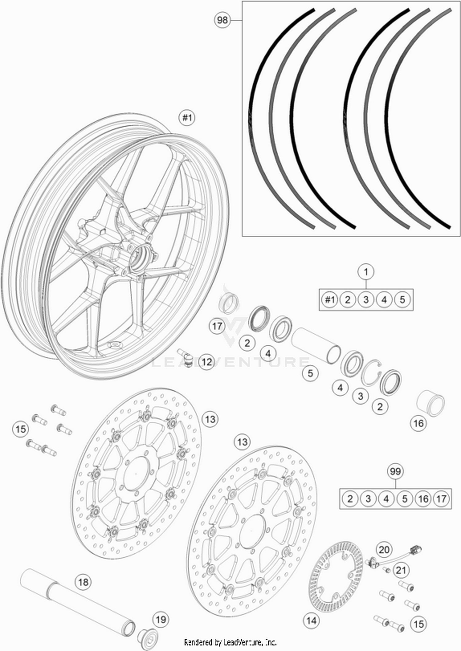 09 FRONT WHEEL