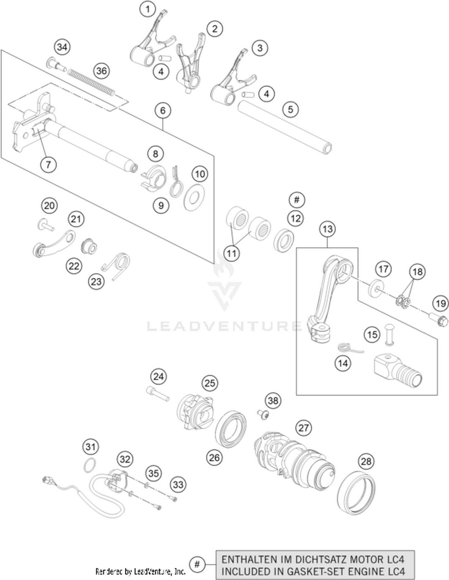 34 SHIFTING MECHANISM