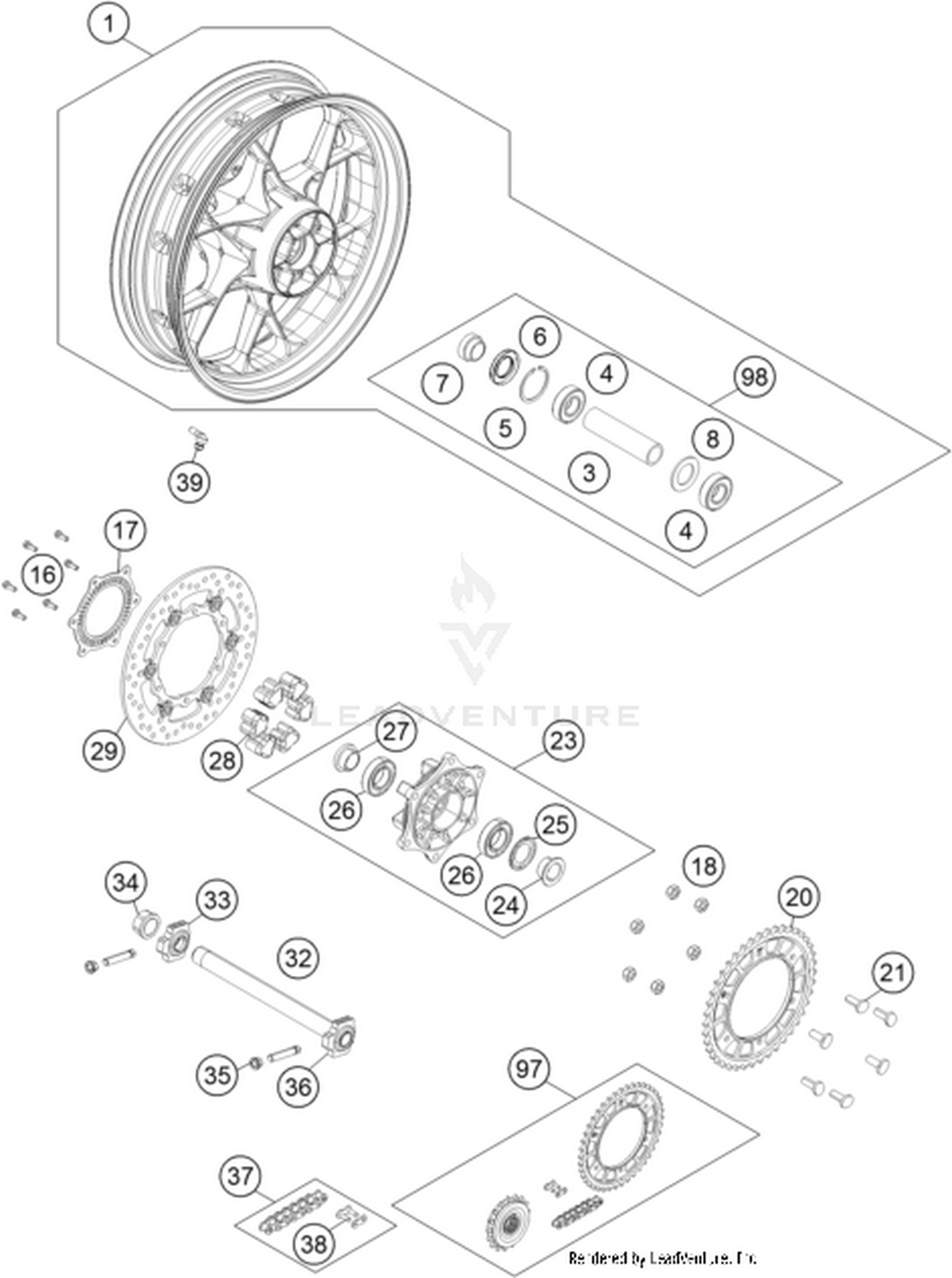 10 REAR WHEEL