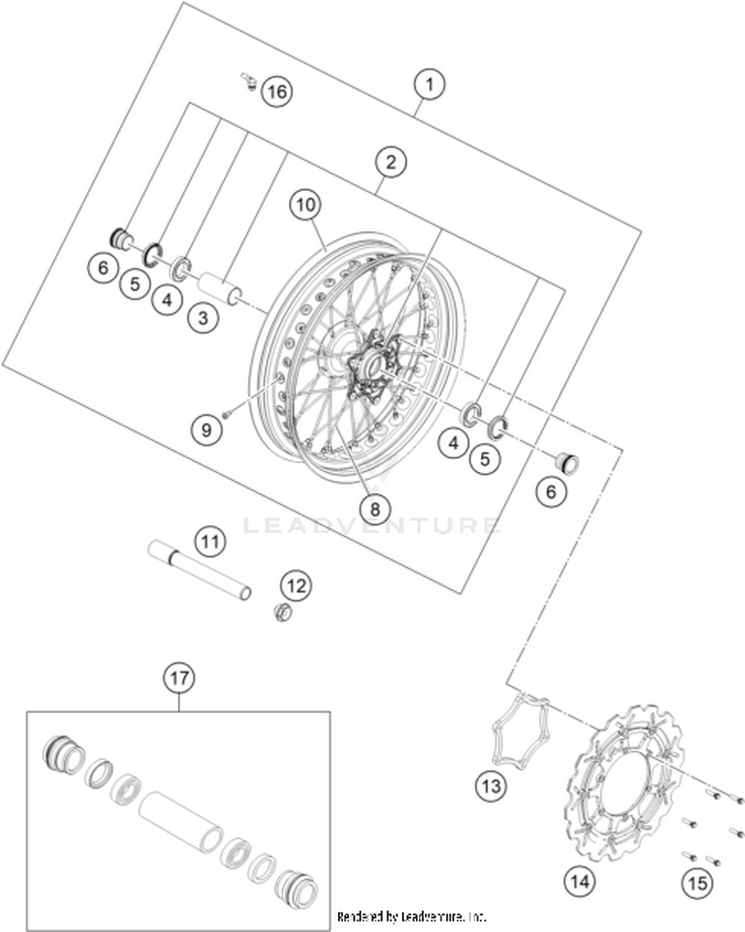 09 FRONT WHEEL