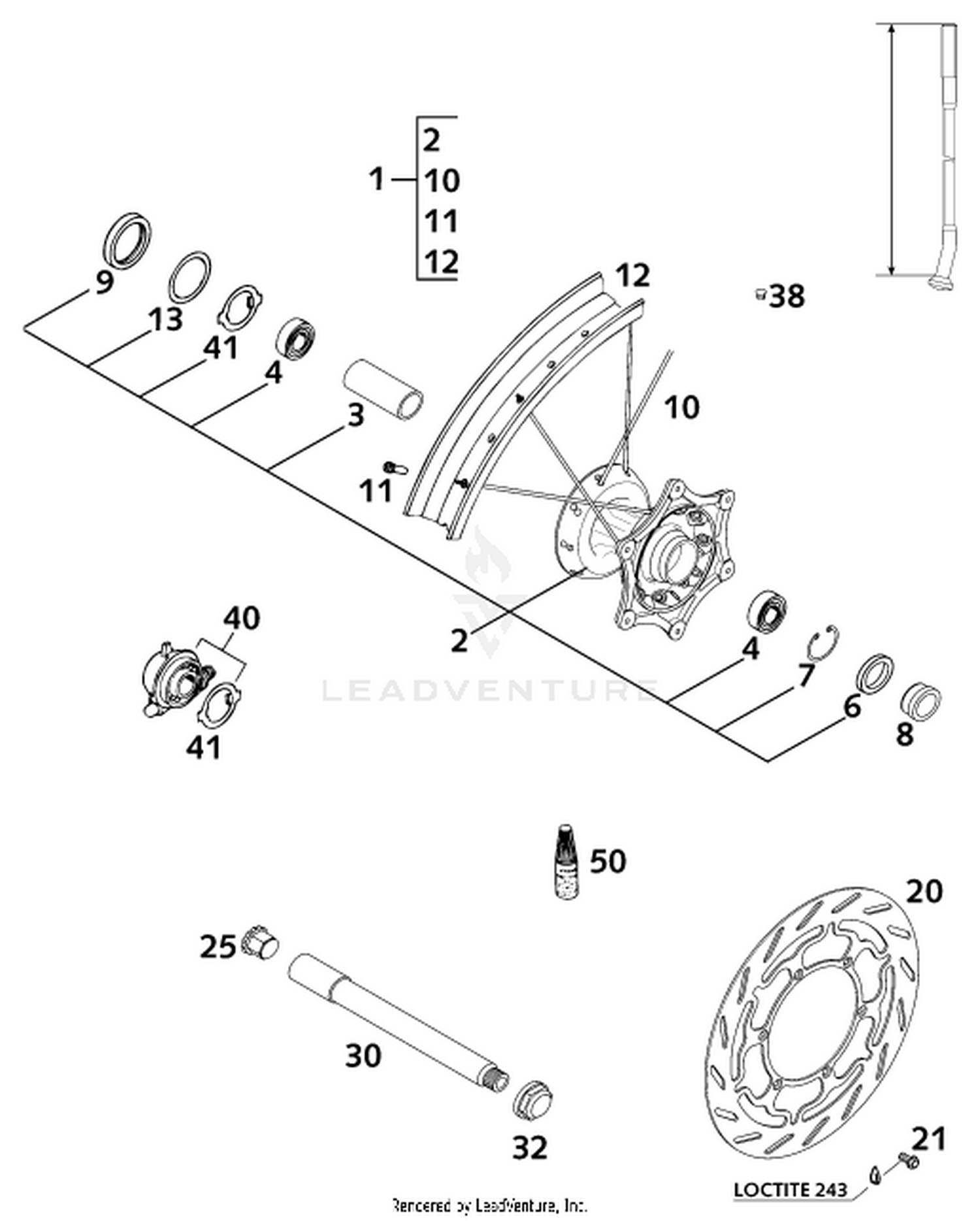 09 FRONT WHEEL