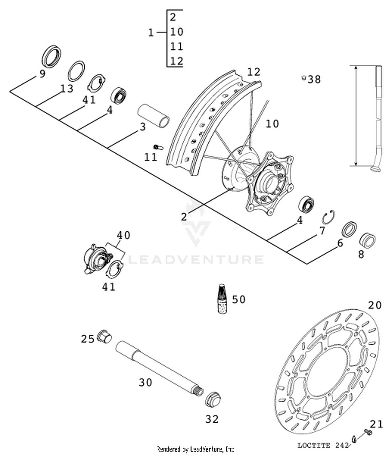 09 FRONT WHEEL