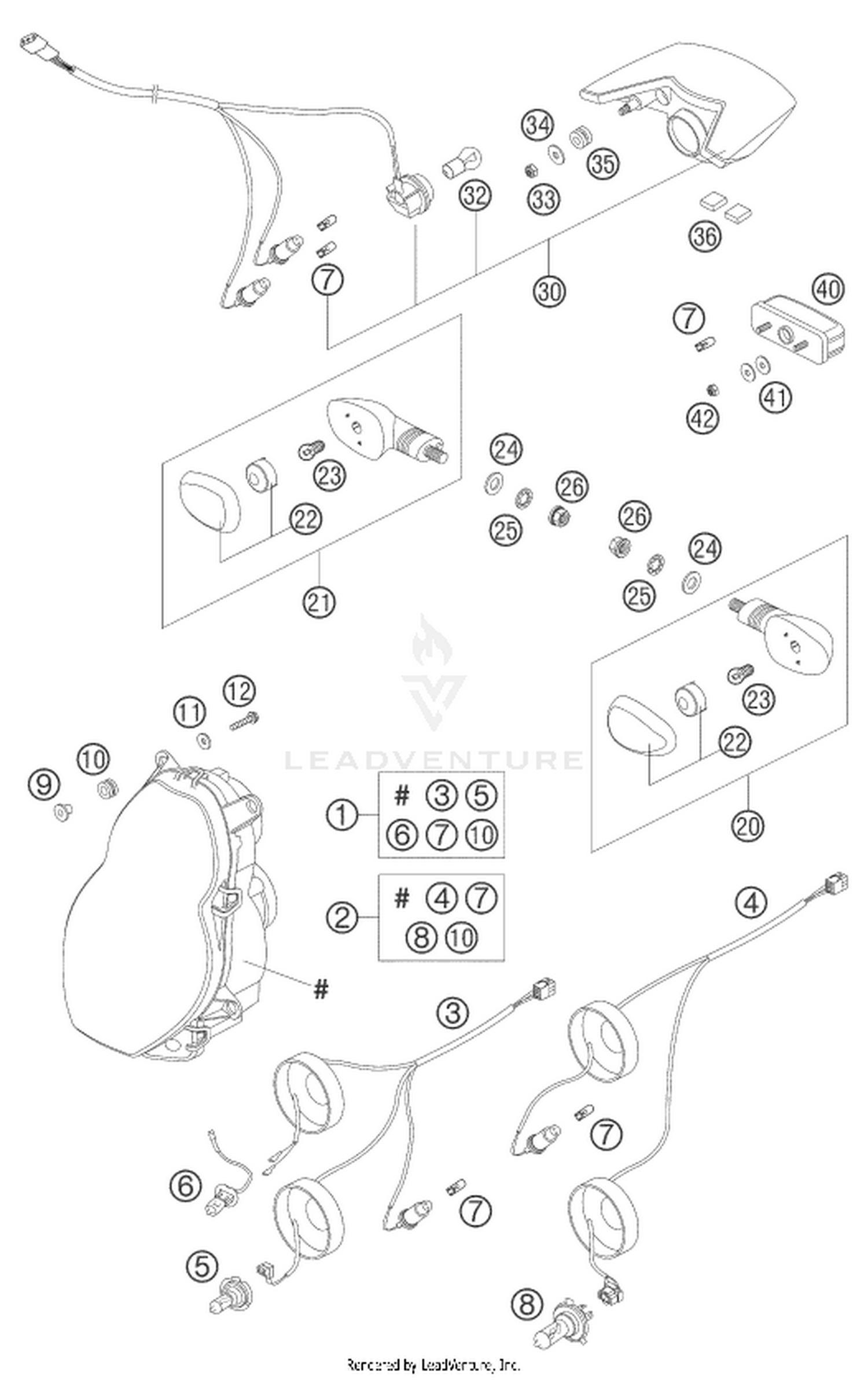 14 INSTRUMENTS / LOCK SYSTEM