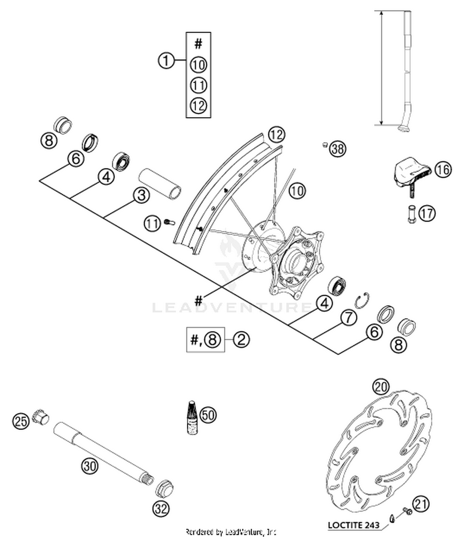 09 FRONT WHEEL