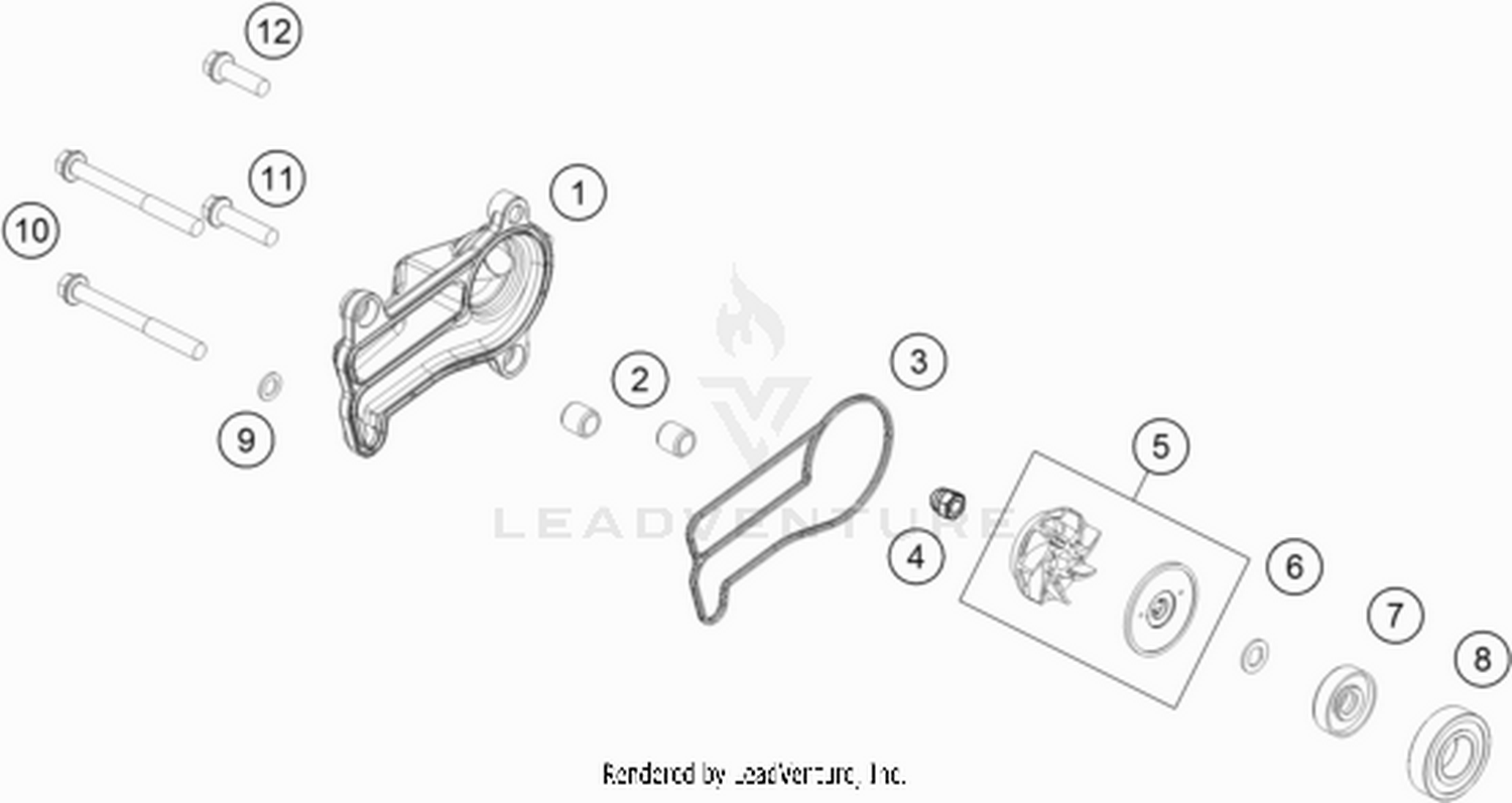 35 WATER PUMP