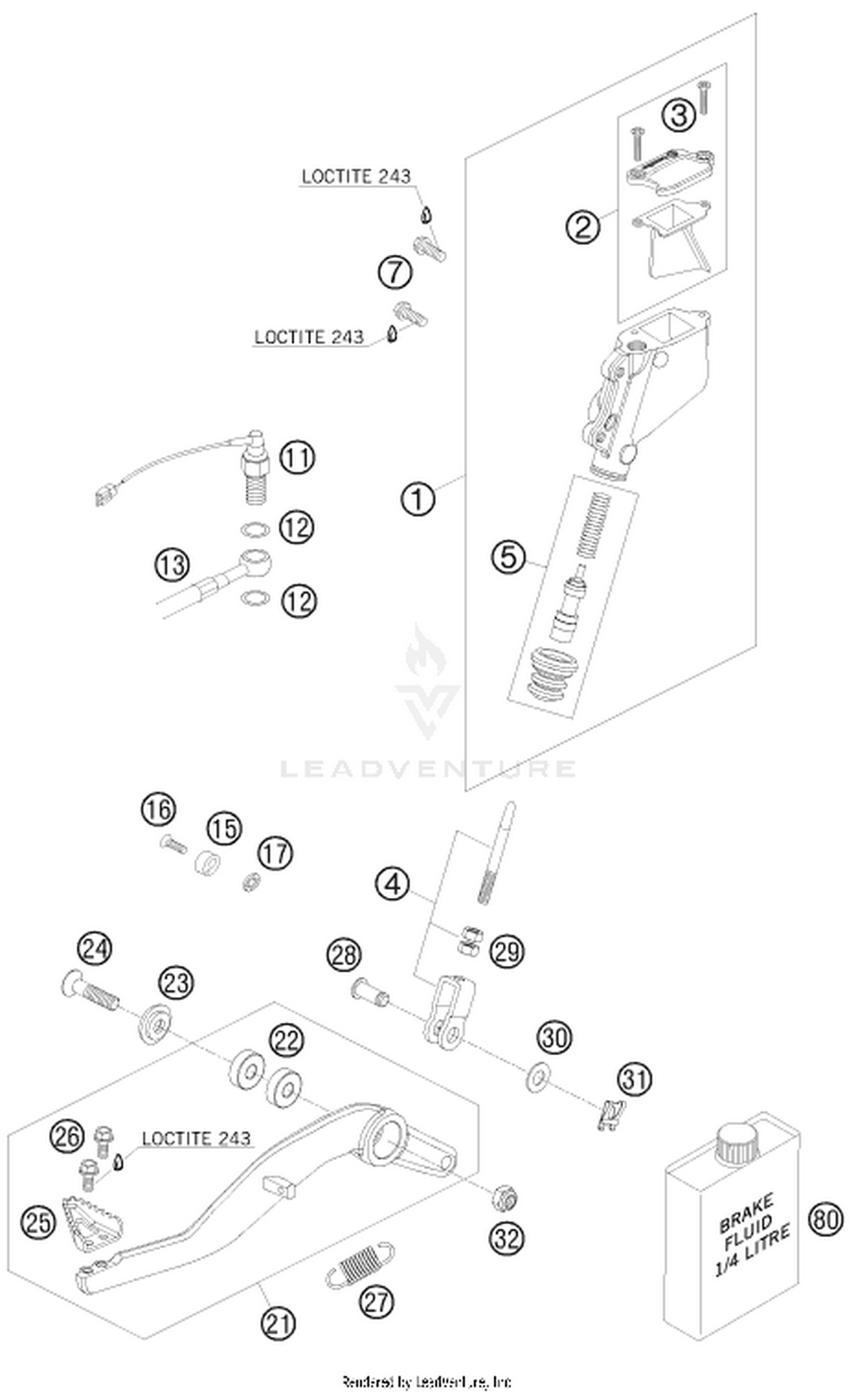 13 REAR BRAKE CONTROL