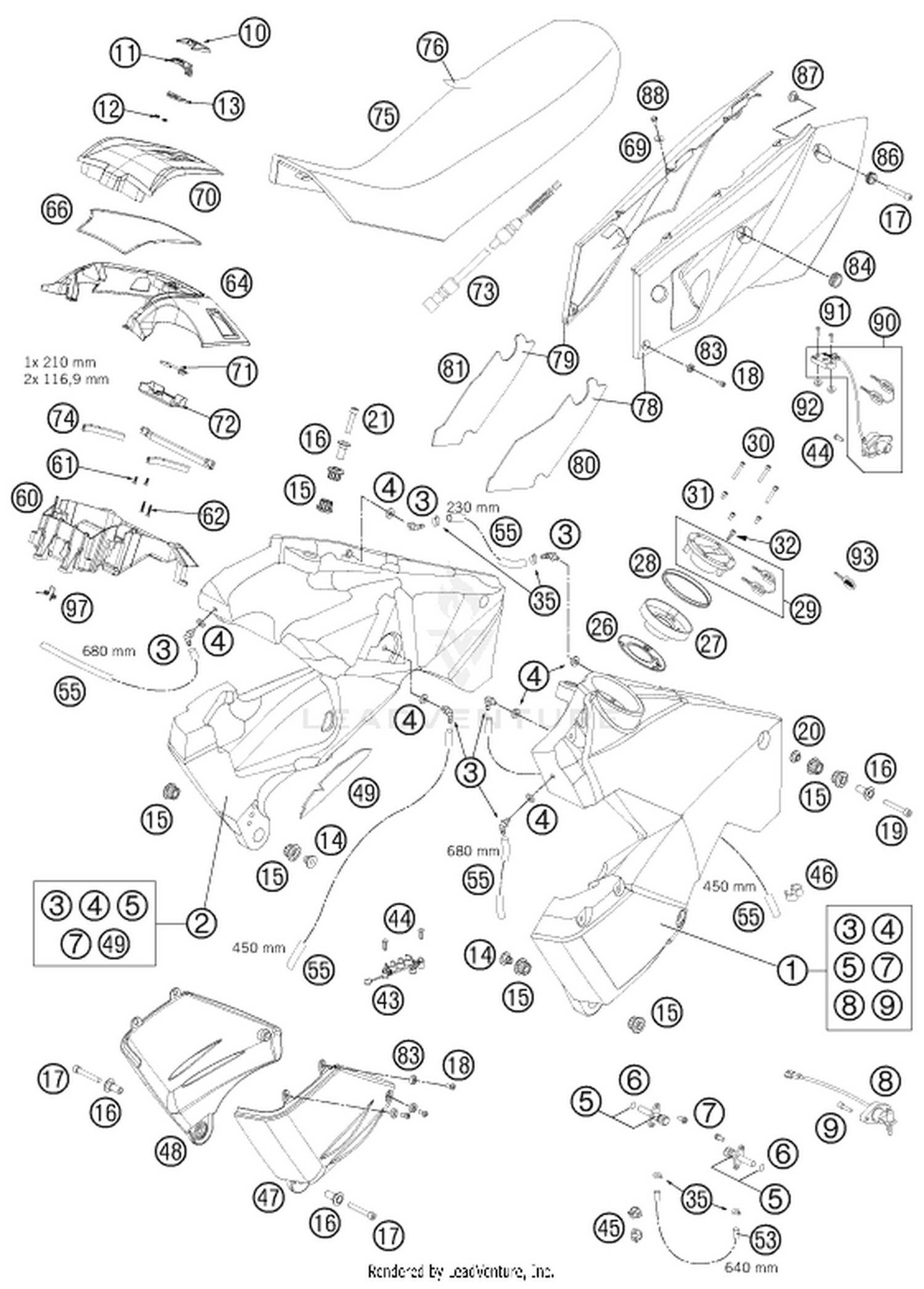 07 TANK, SEAT