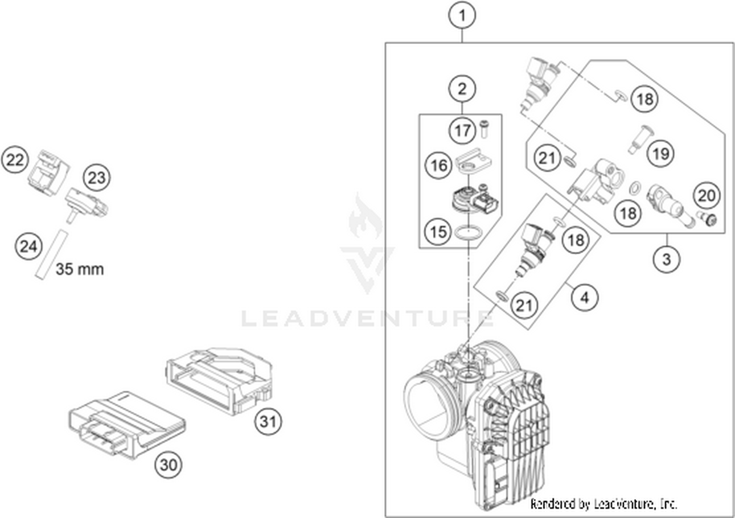 41 THROTTLE BODY