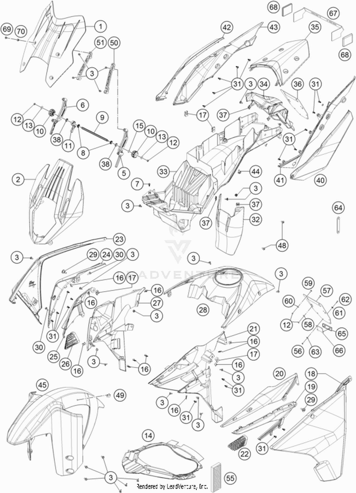 08 MASK, FENDERS