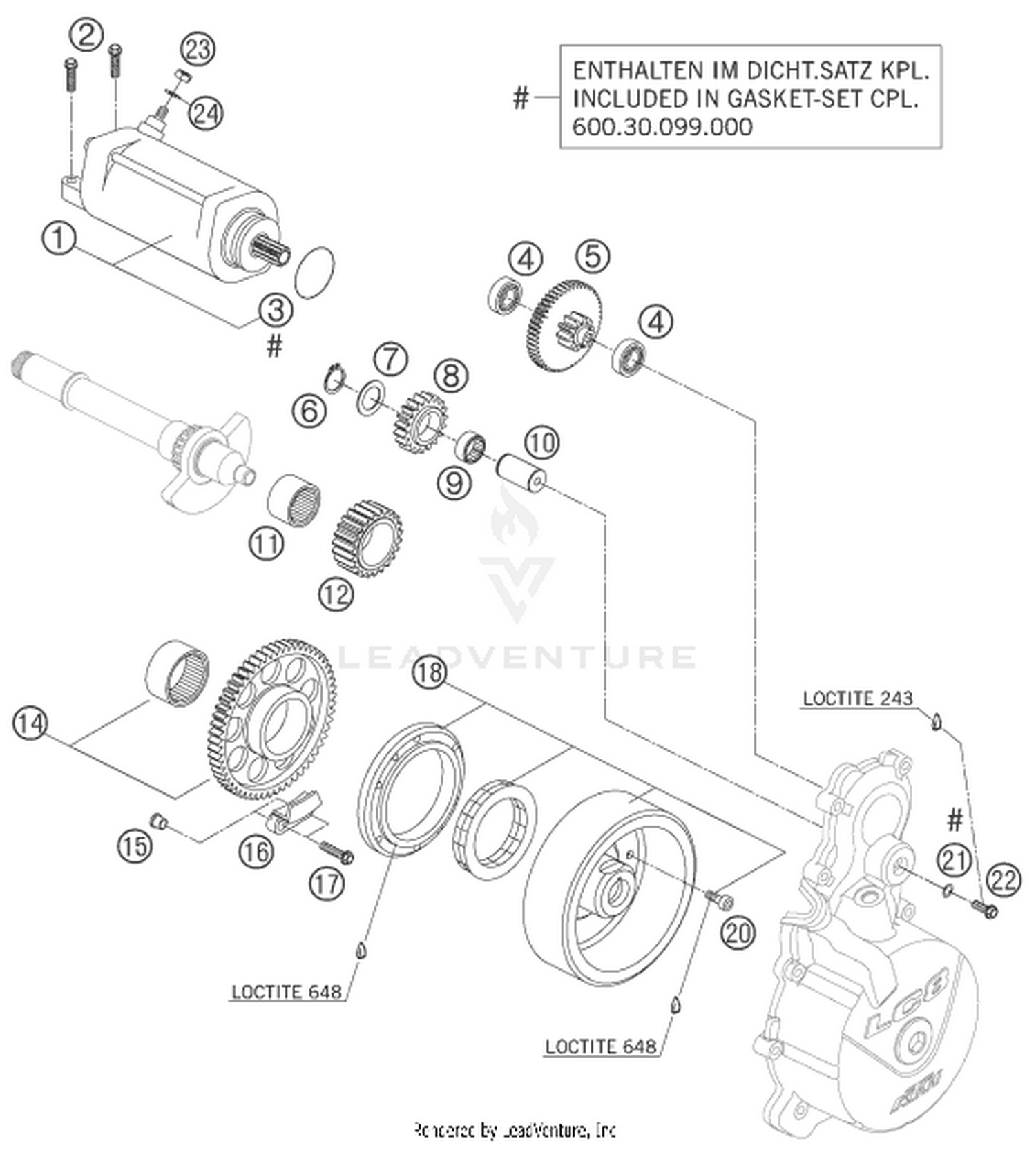 40 ELECTRIC STARTER