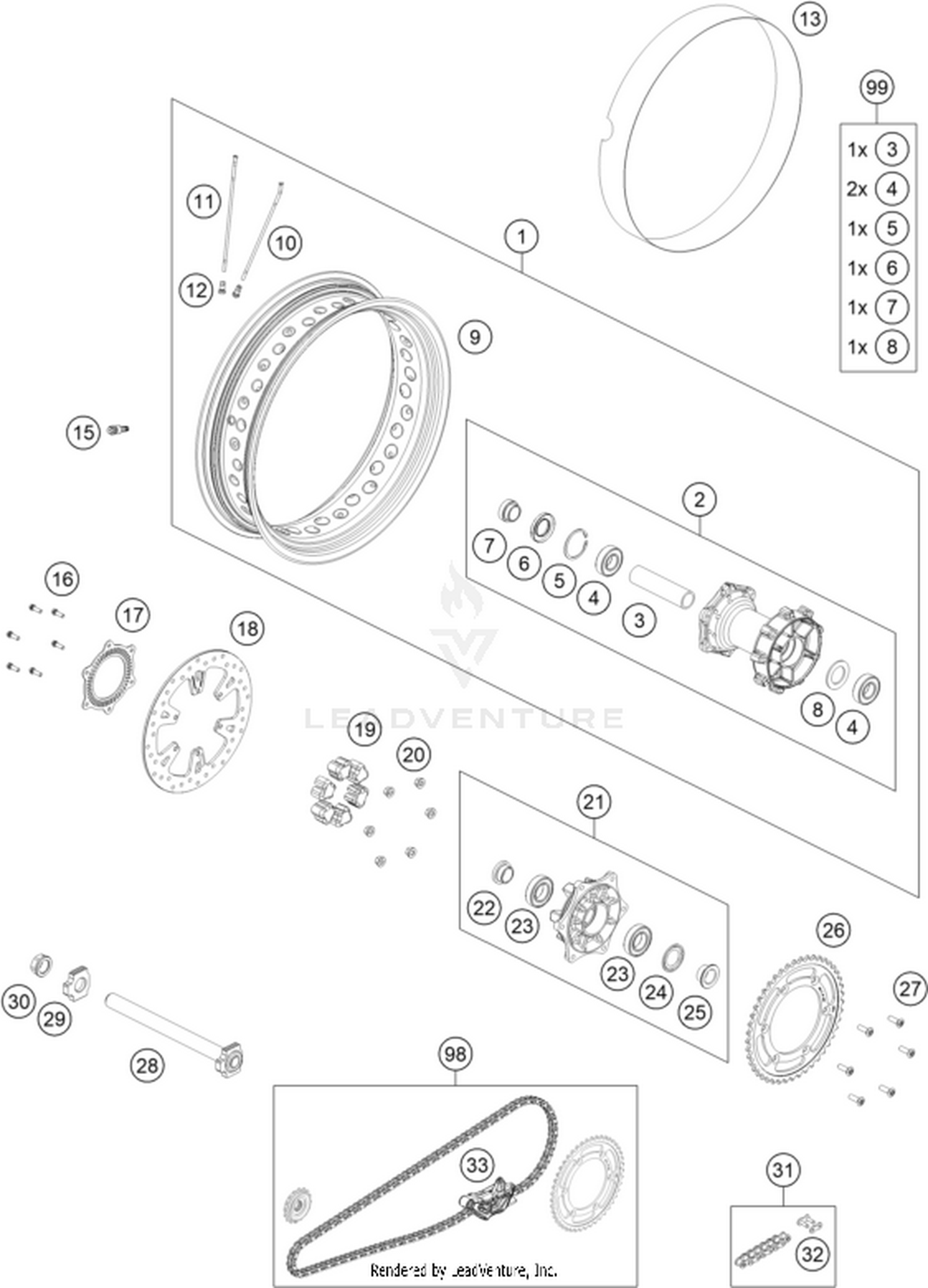 10 REAR WHEEL