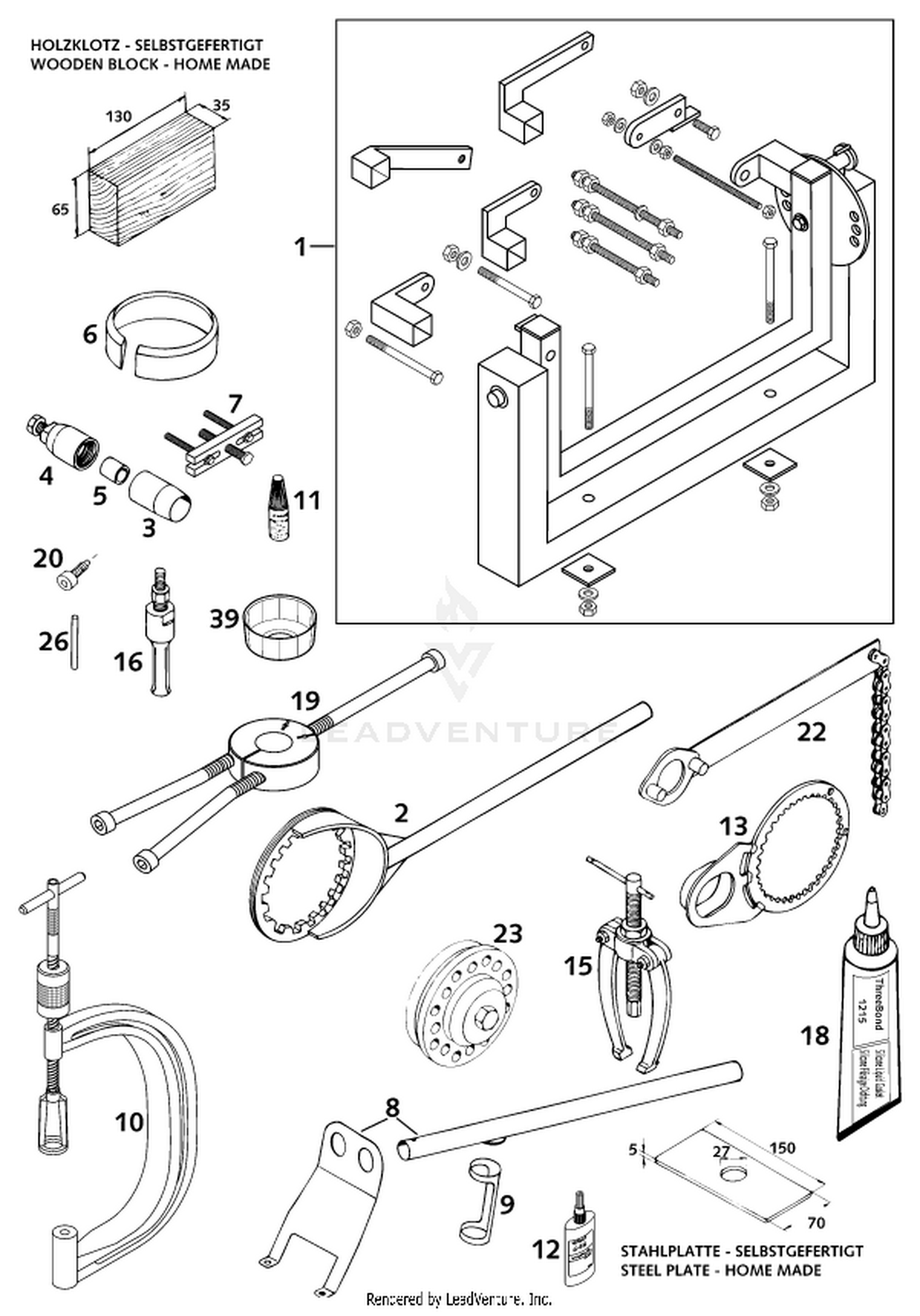 29 Special tools (engine) 2