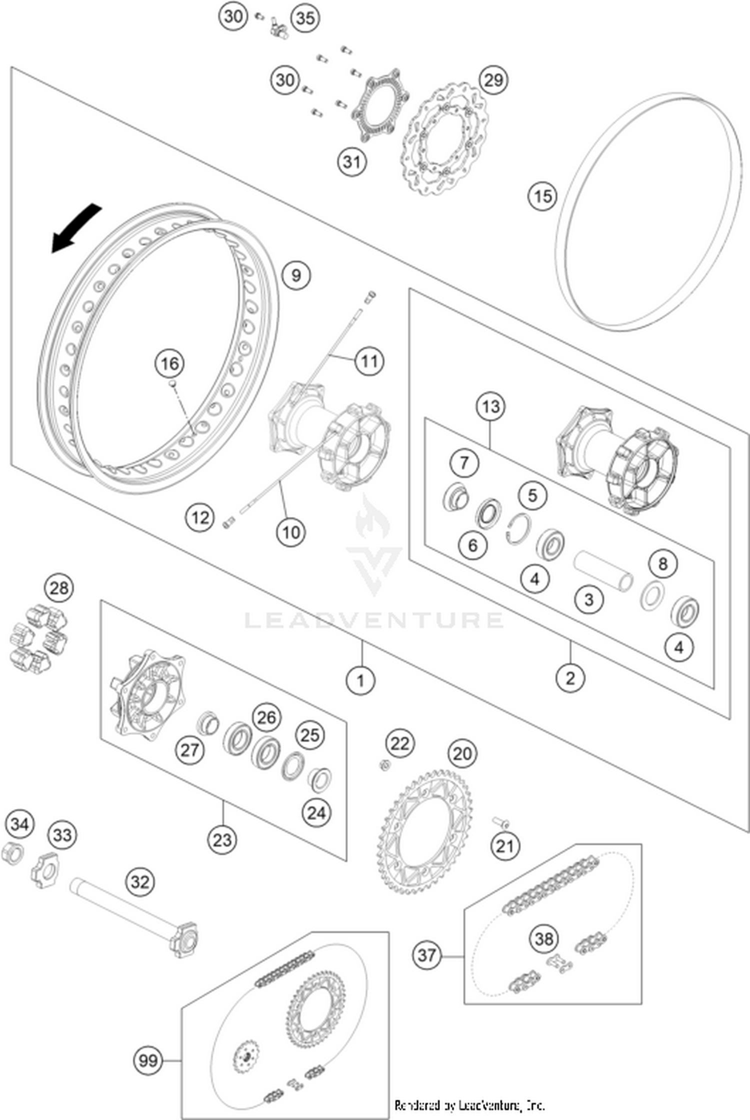 Assembly diagram
