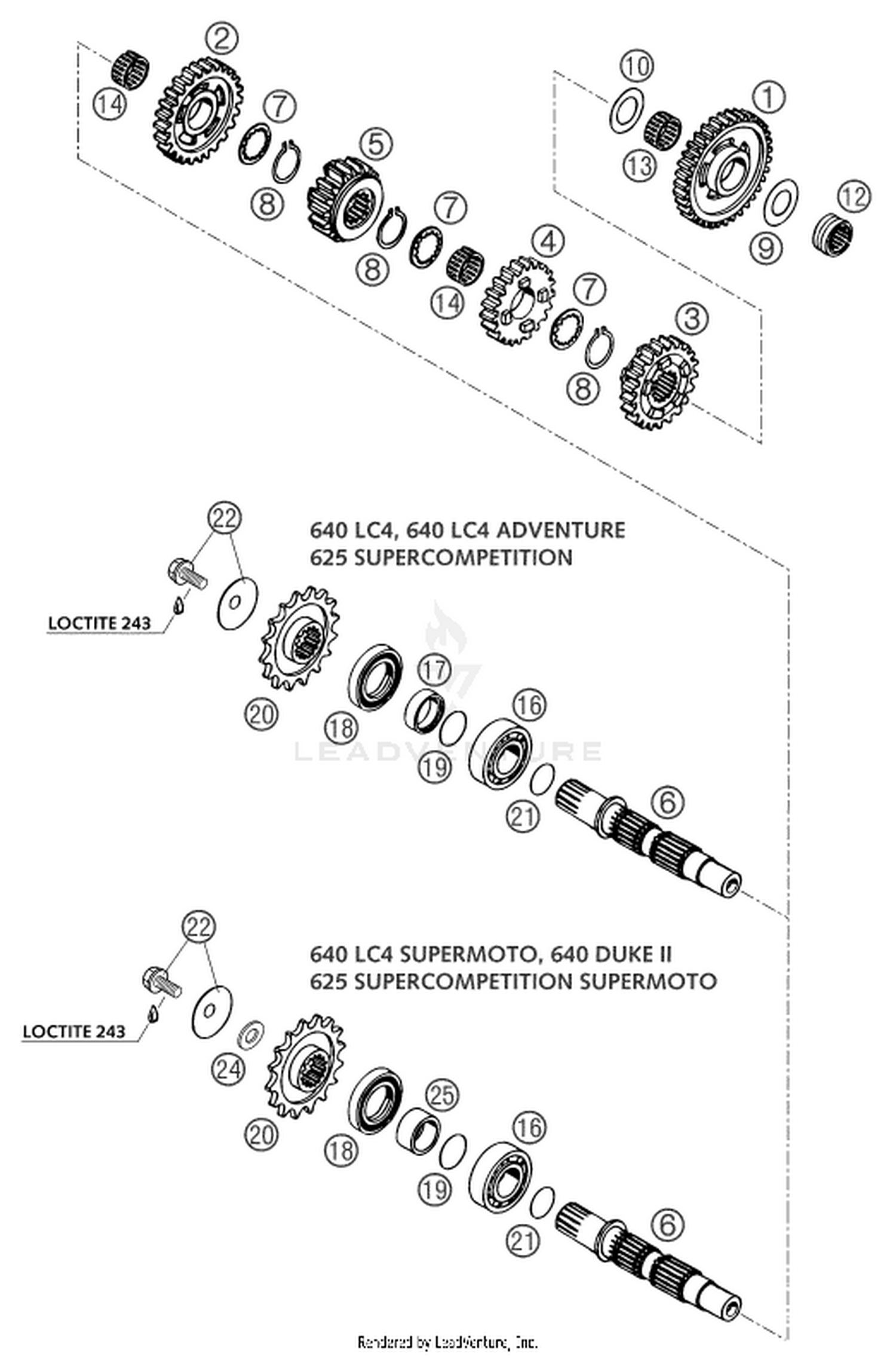 33 TRANSMISSION II - COUNTERSHAFT