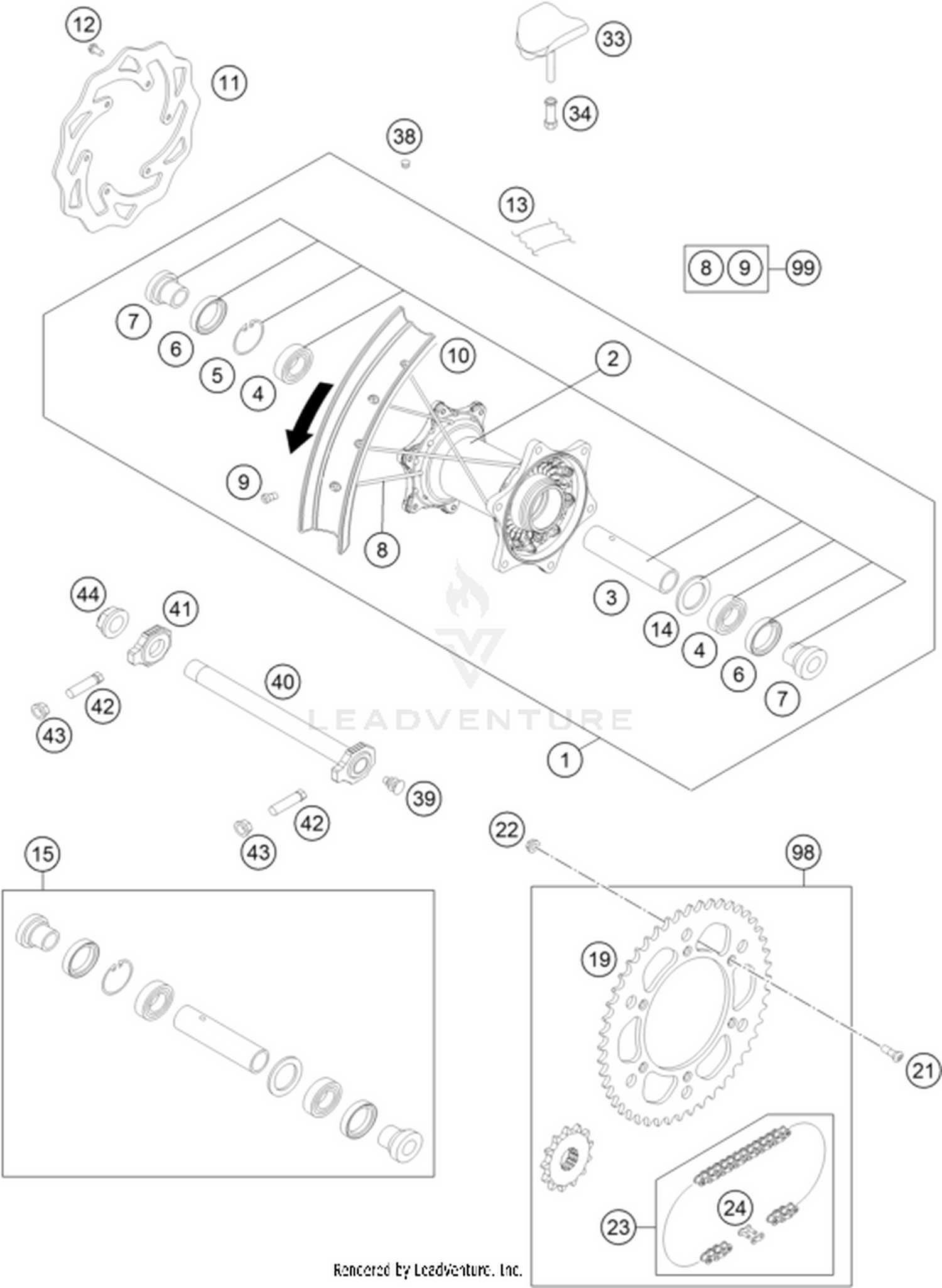 10 REAR WHEEL