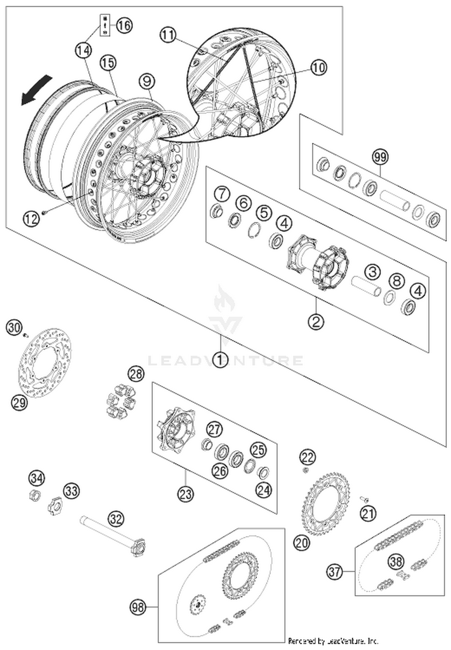 Assembly diagram