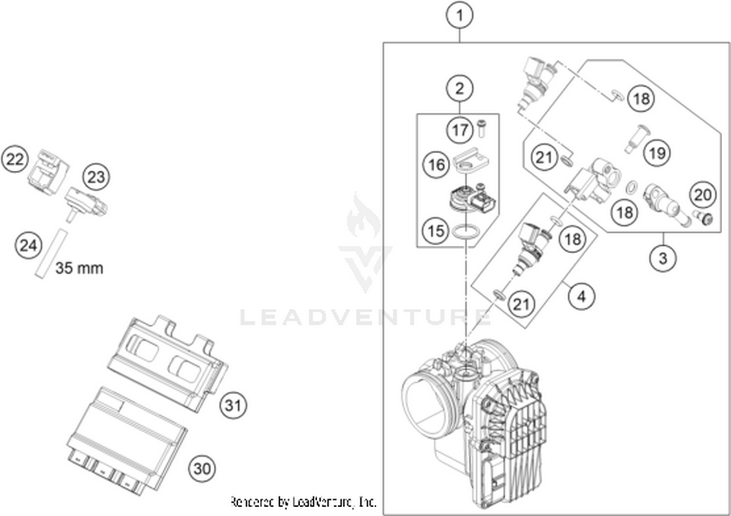 41 THROTTLE BODY