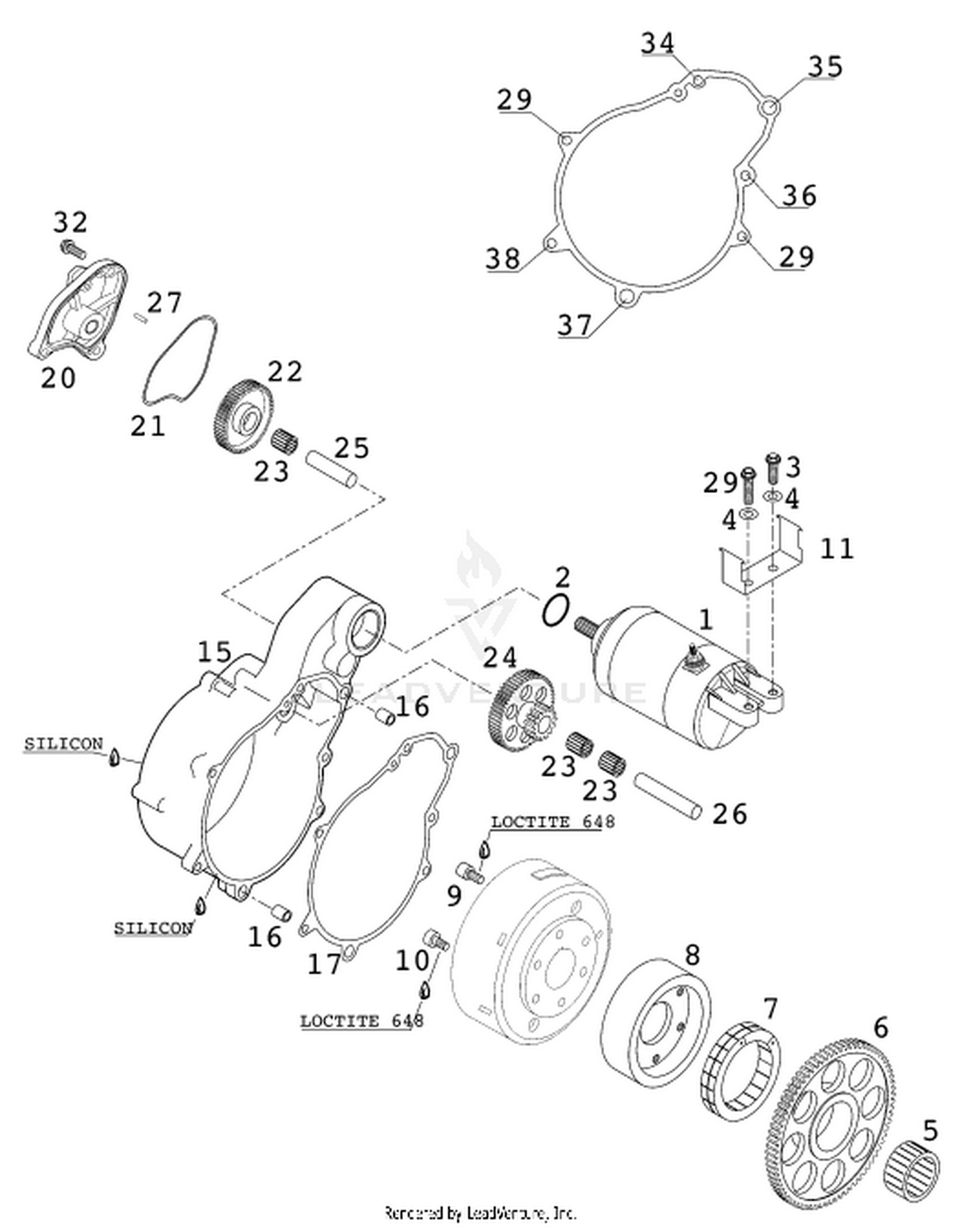 40 ELECTRIC STARTER