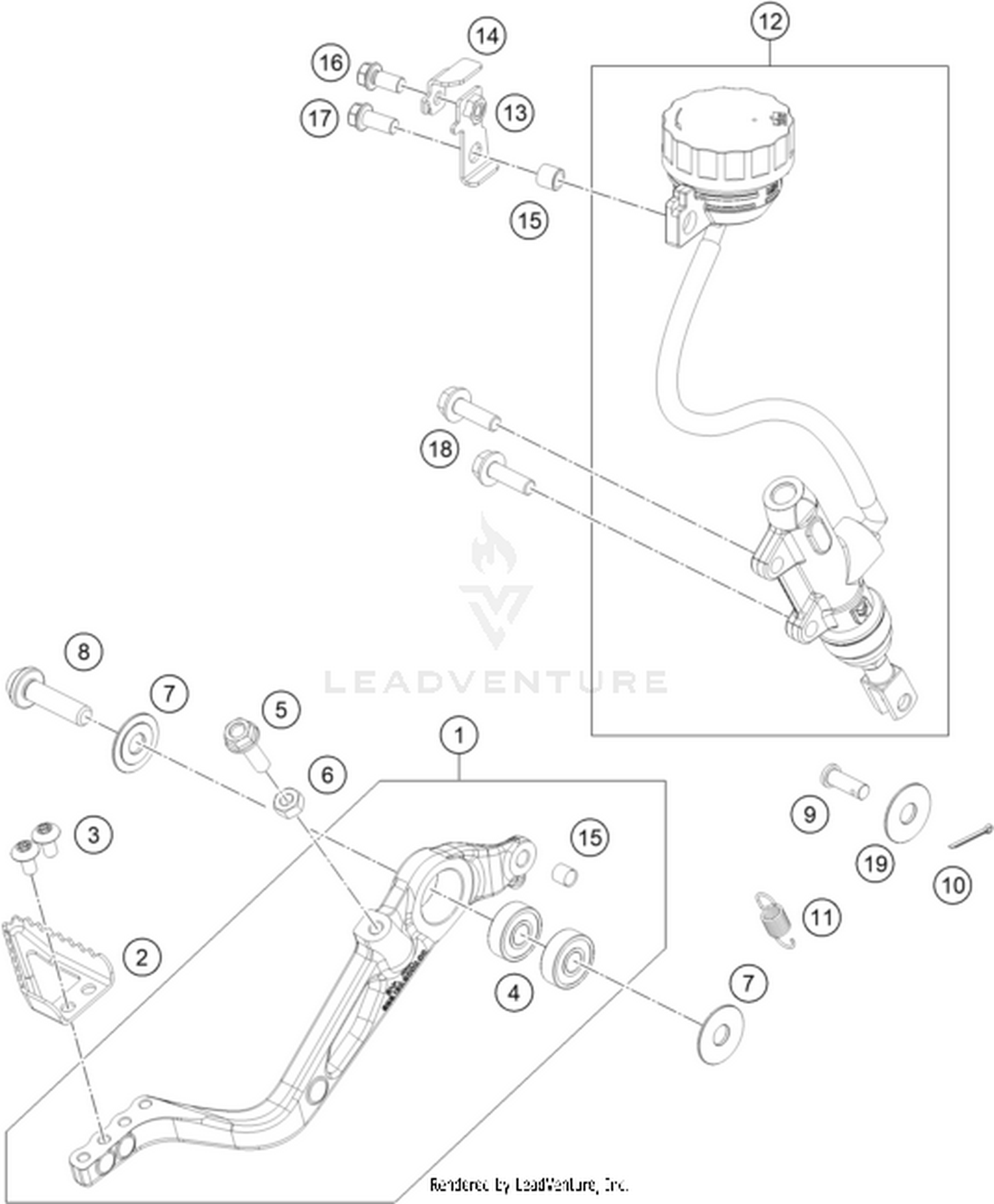 13 REAR BRAKE CONTROL