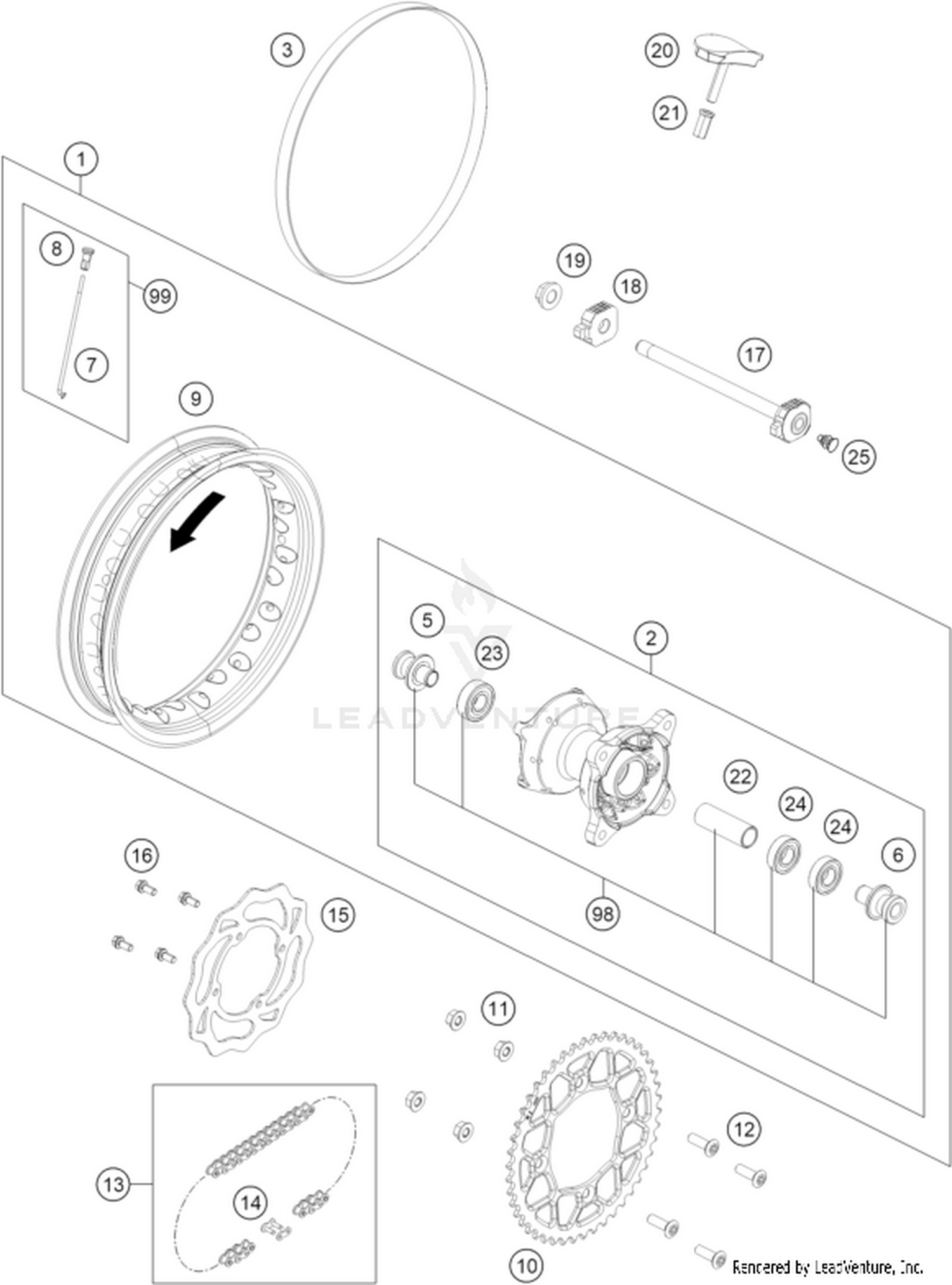10 REAR WHEEL