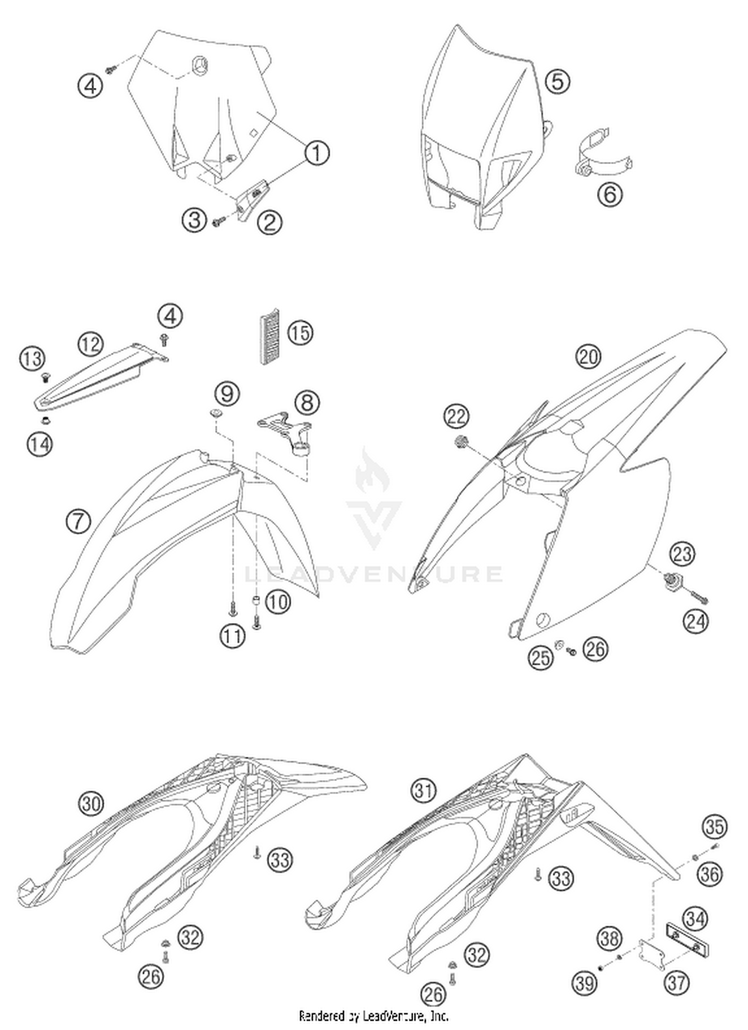 08 MASK, FENDERS