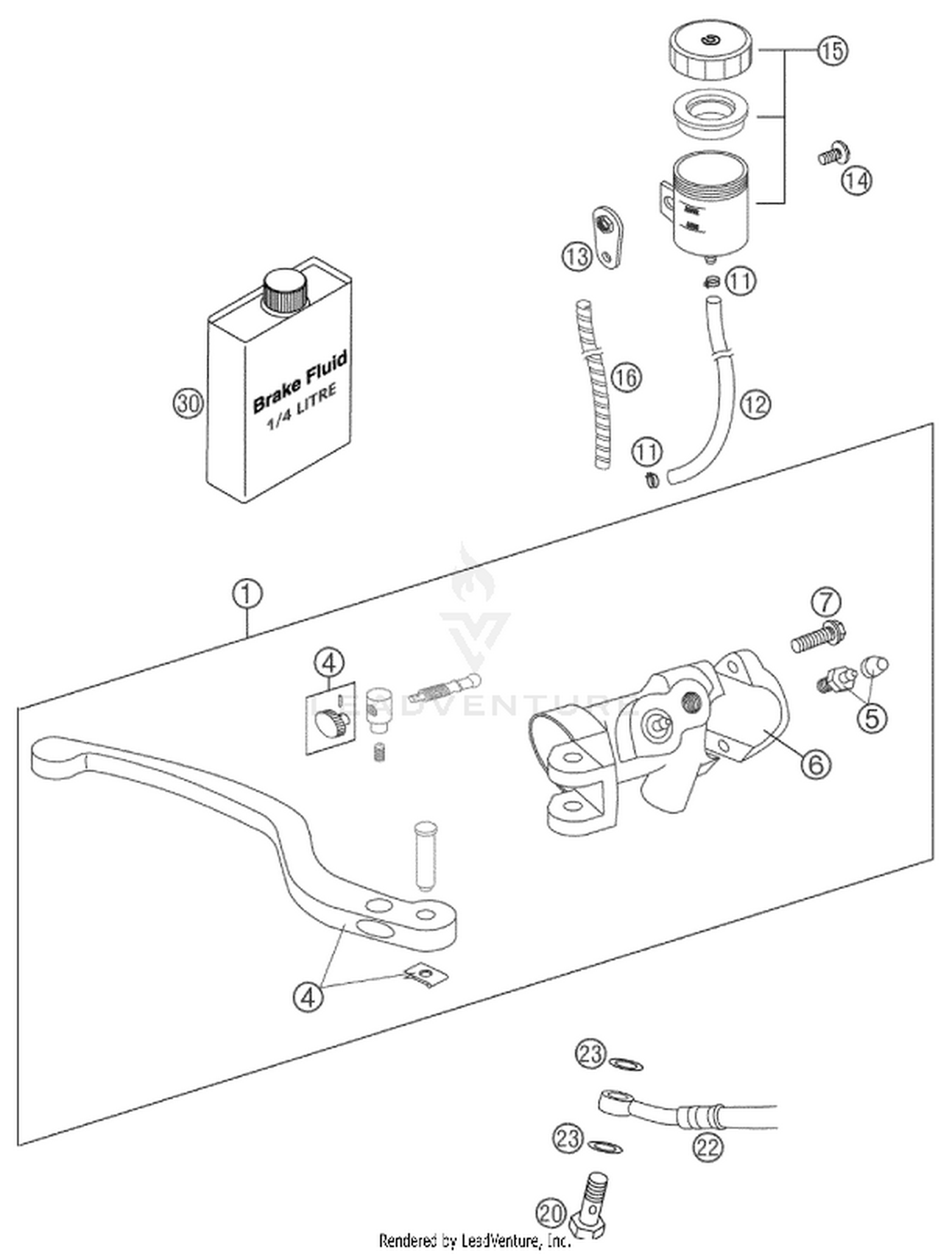 13 FRONT BRAKE CONTROL