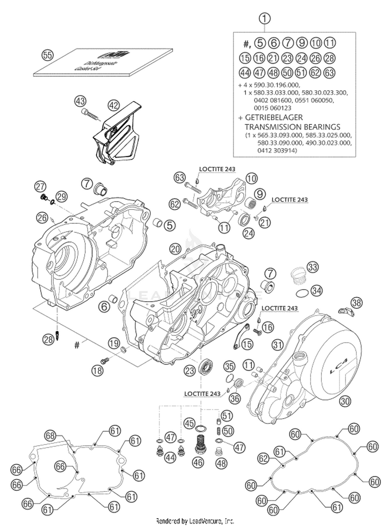 30 ENGINE CASE