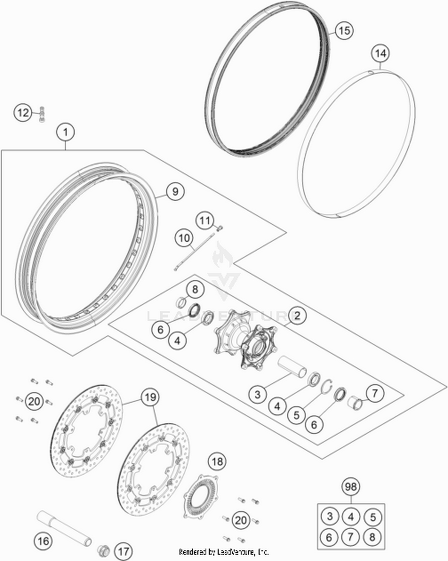 09 FRONT WHEEL