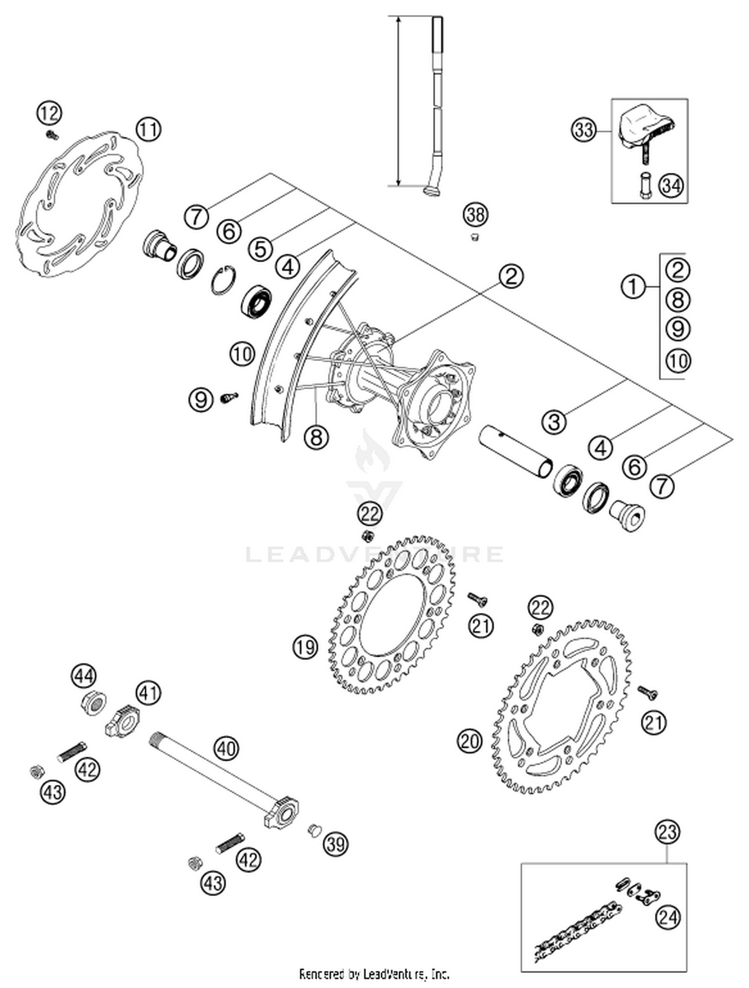 10 REAR WHEEL