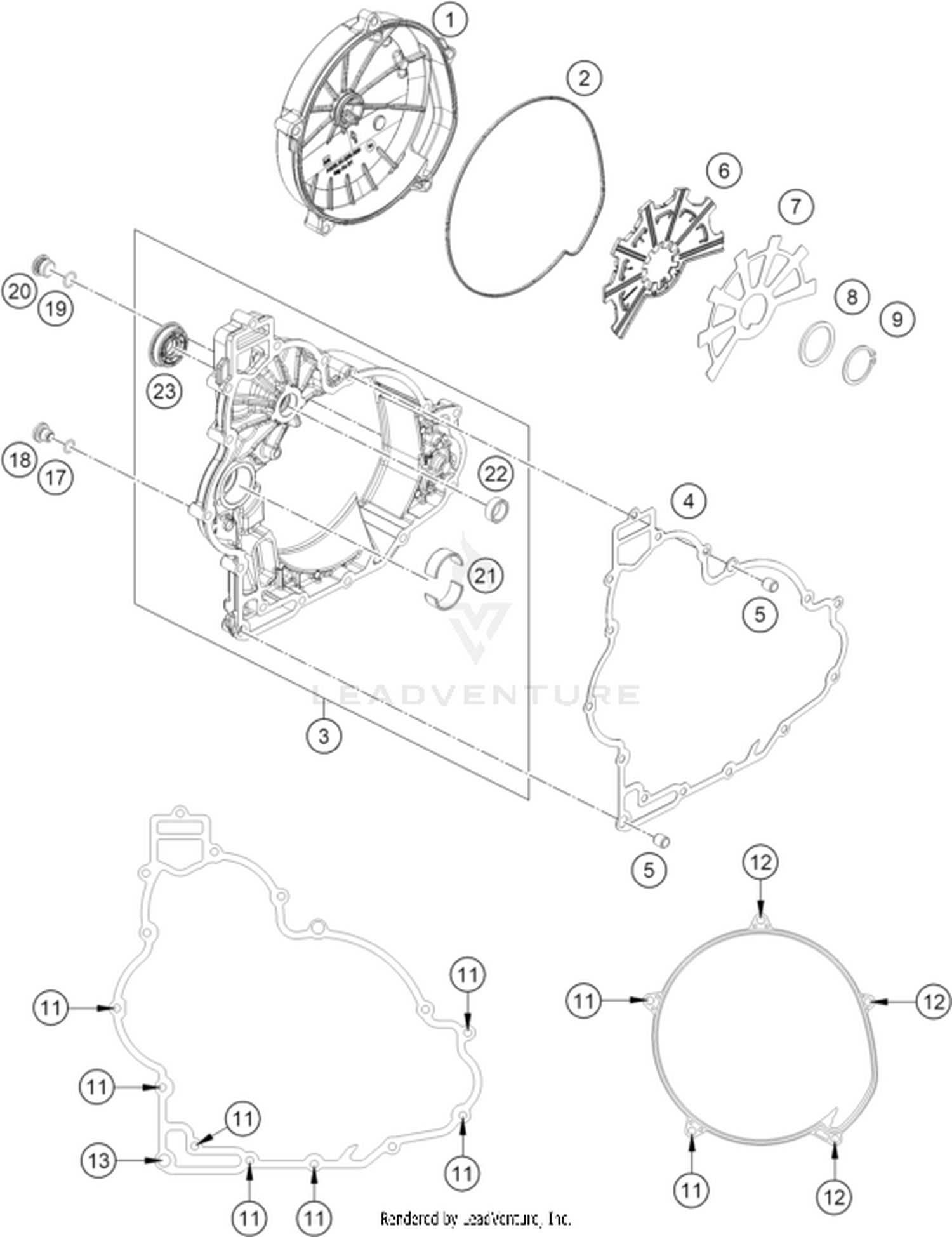 30 CLUTCH COVER