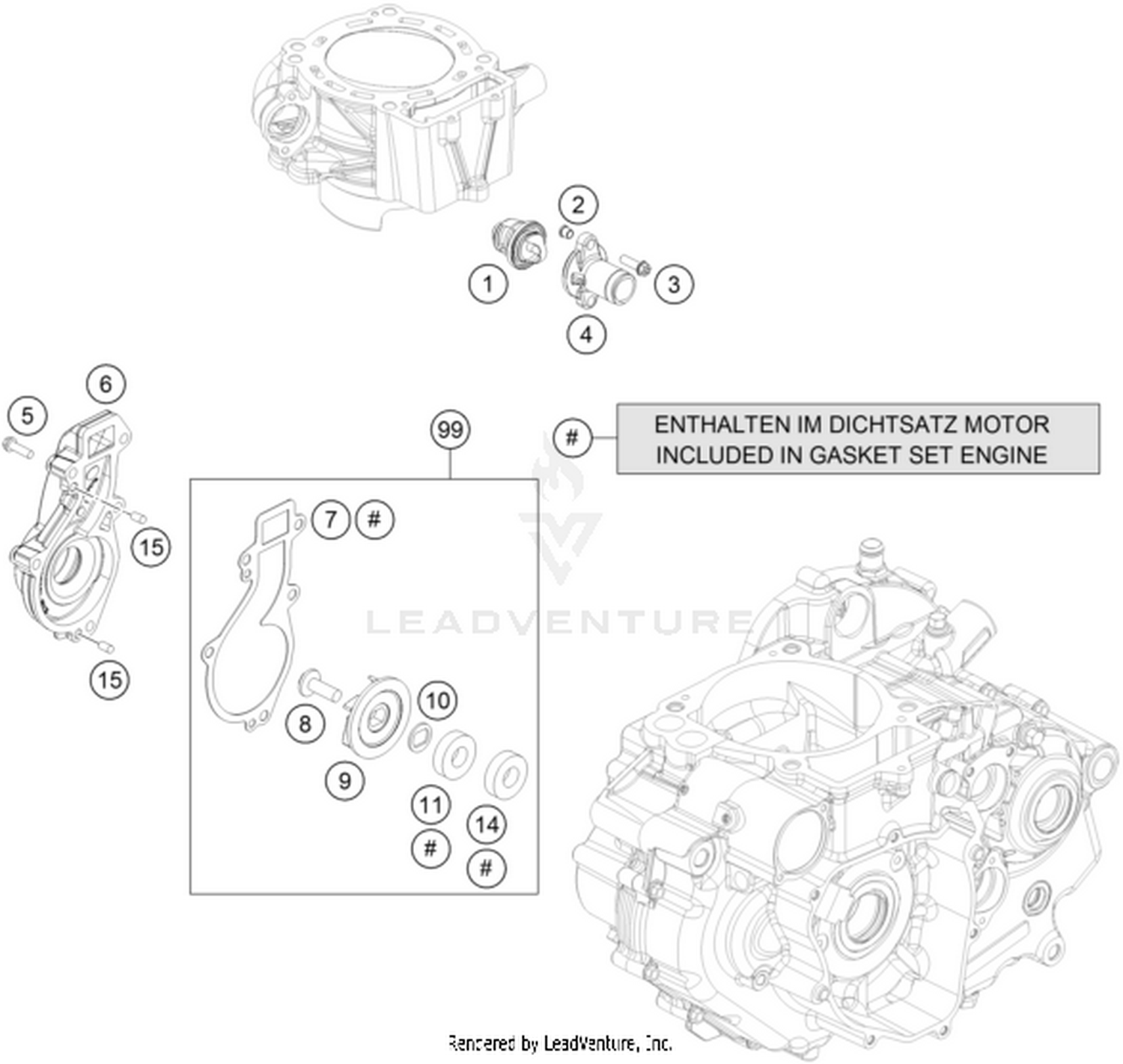 35 WATER PUMP