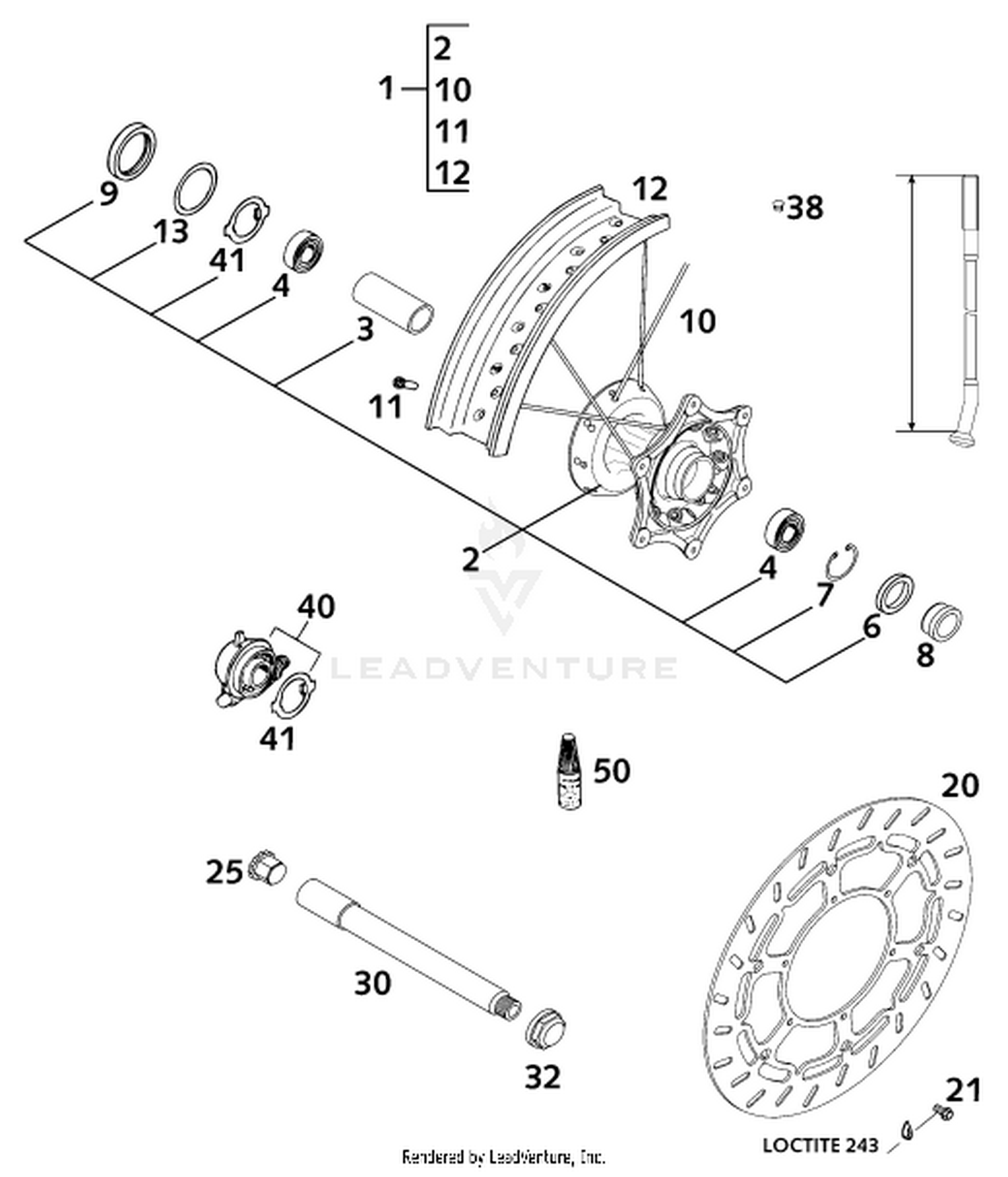 09 FRONT WHEEL