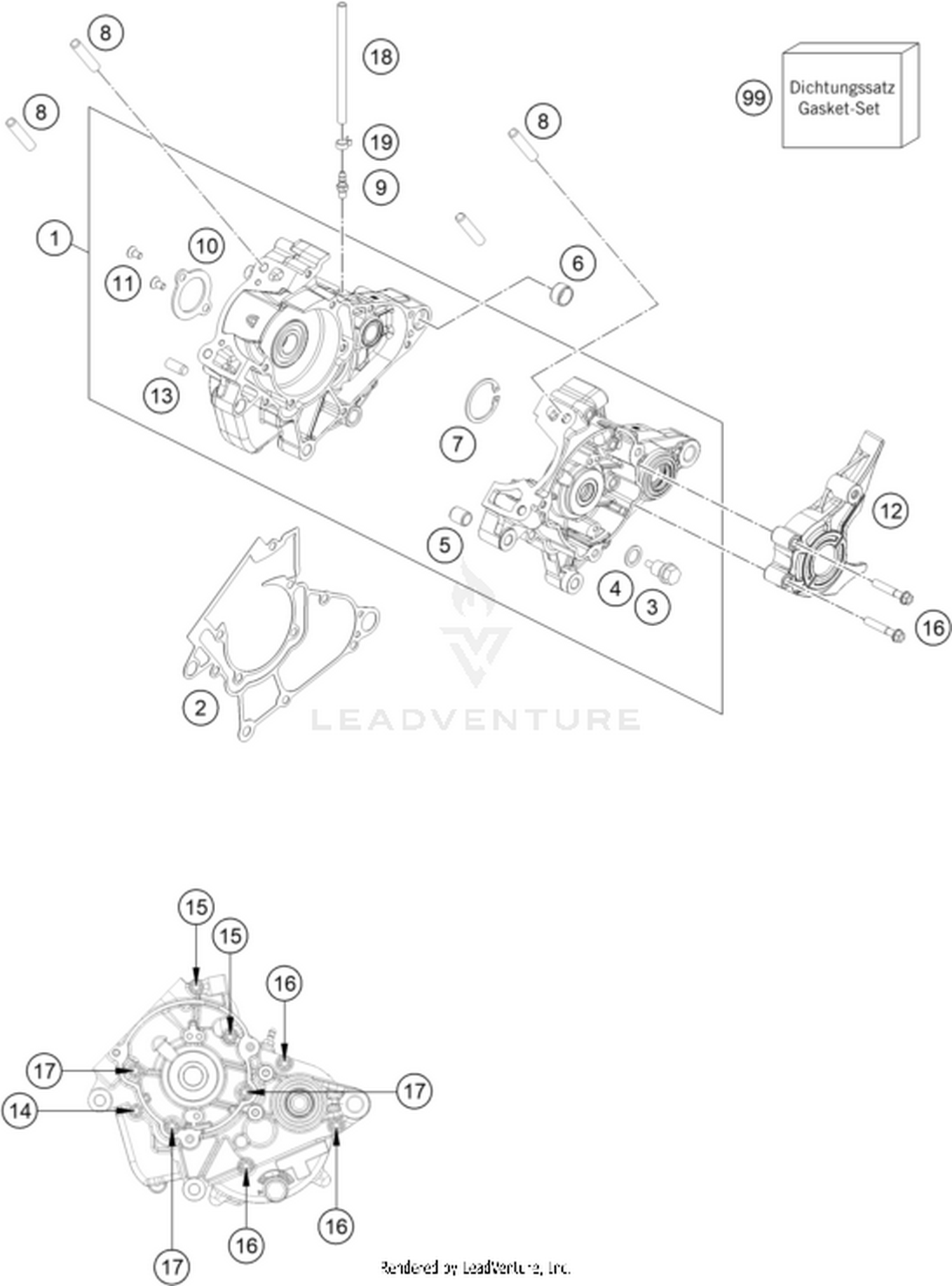 30 ENGINE CASE