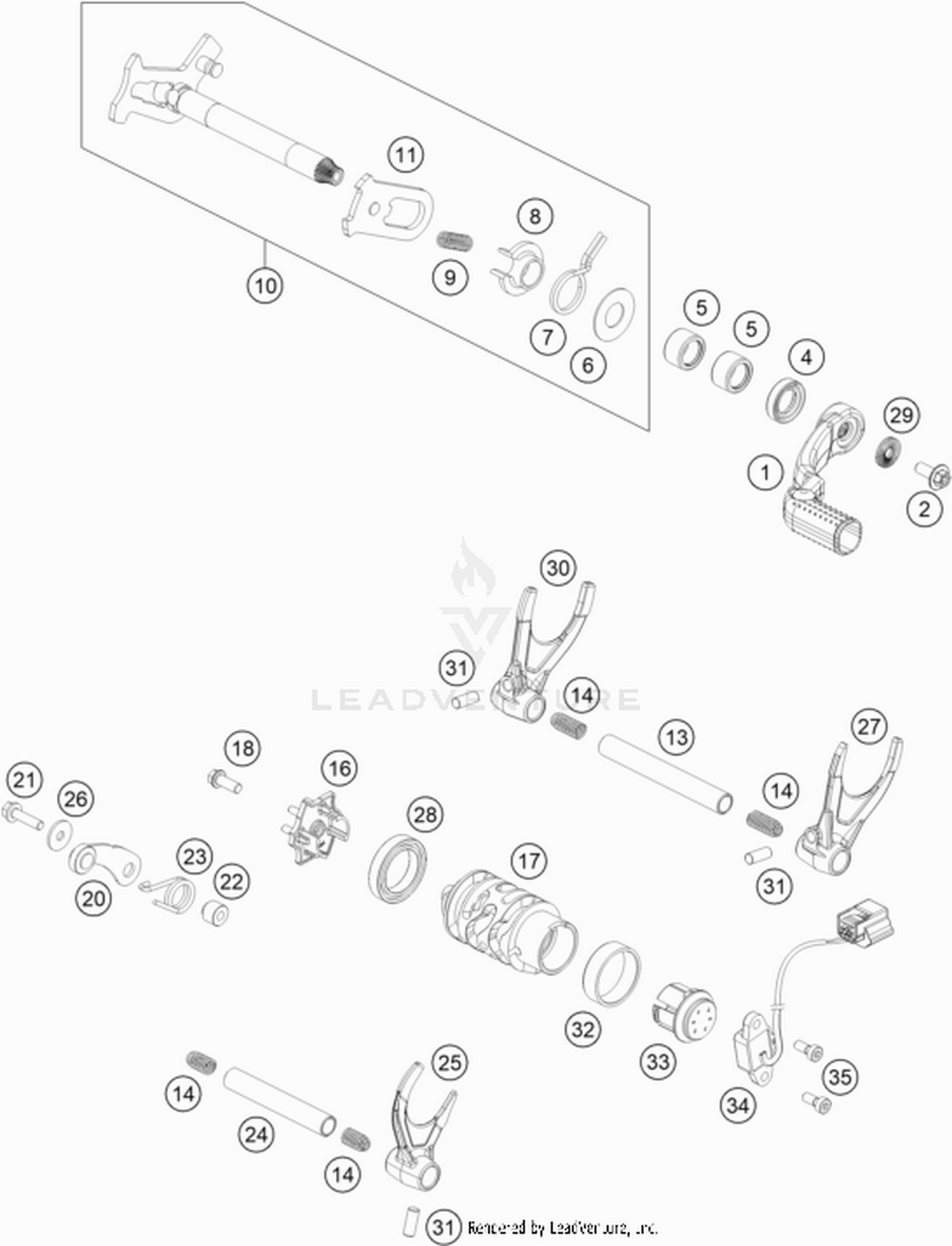 34 SHIFTING MECHANISM