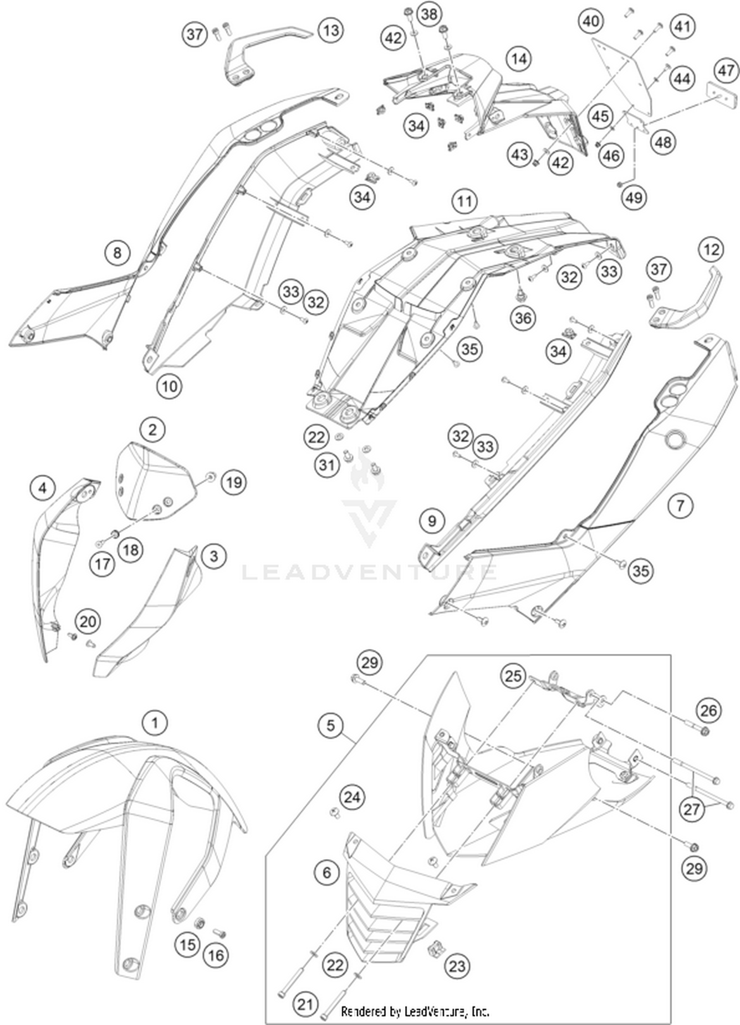 08 MASK, FENDERS