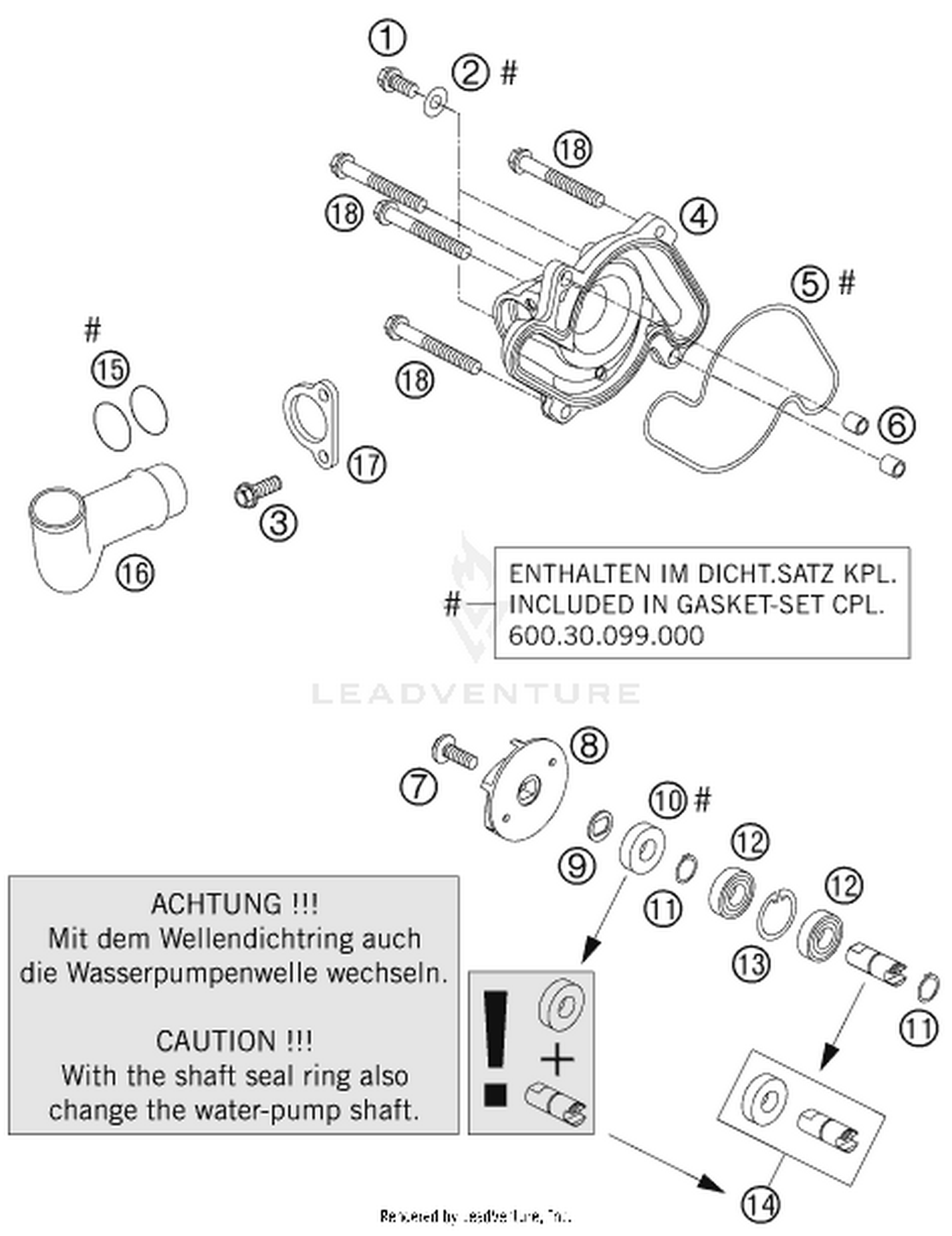 35 WATER PUMP