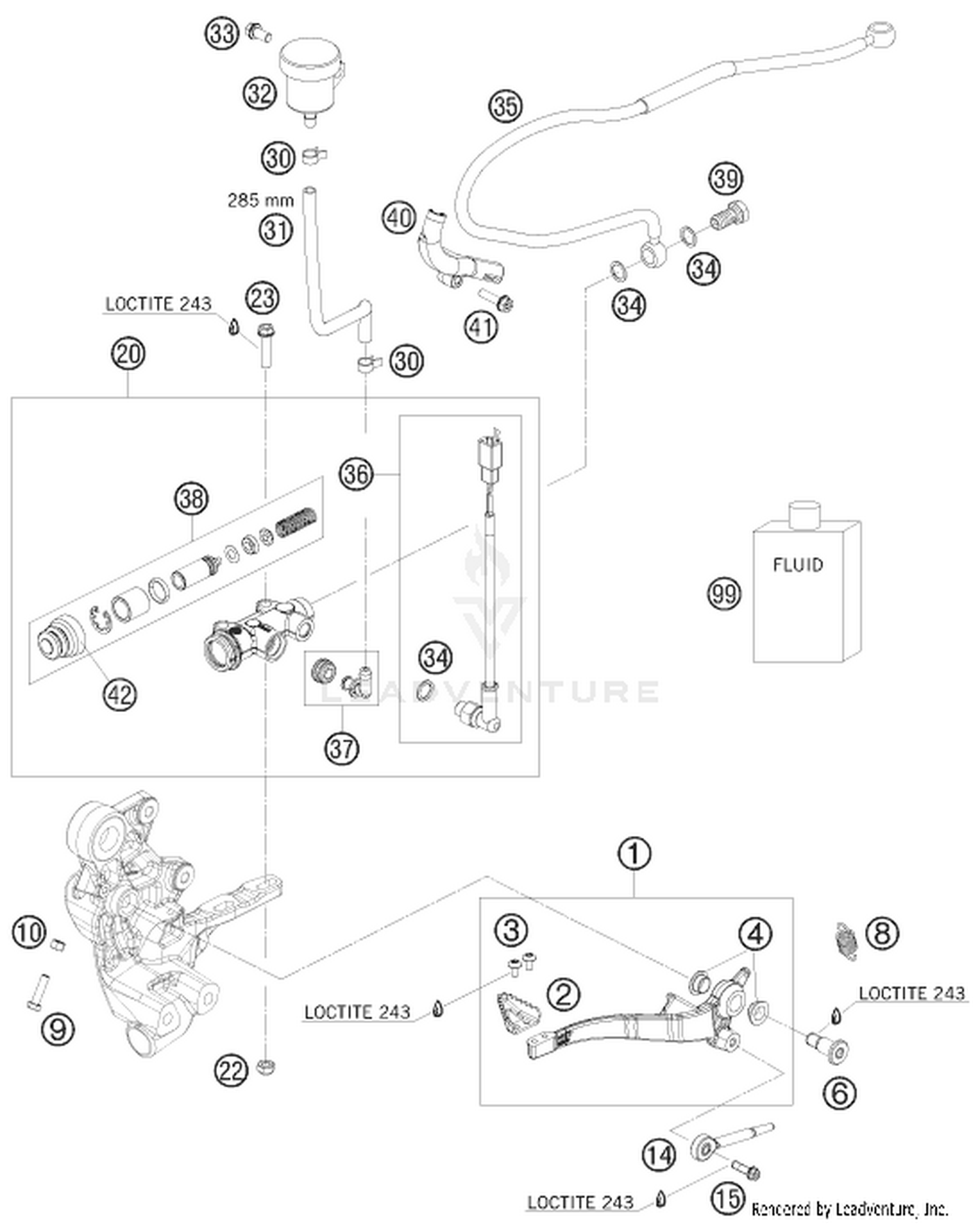 13 REAR BRAKE CONTROL