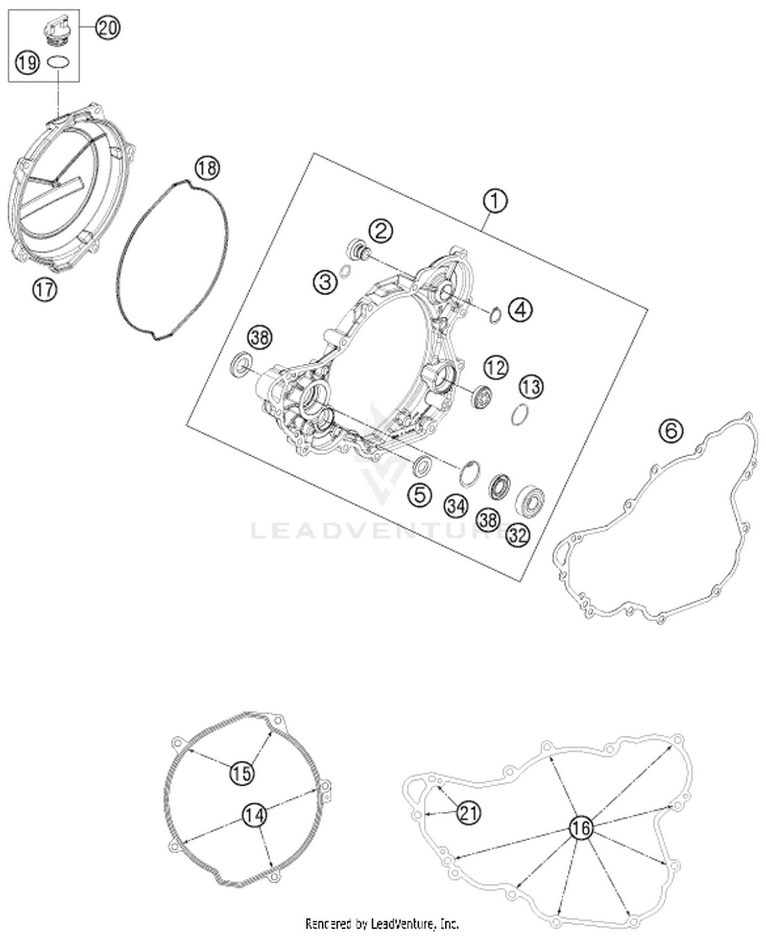 30 CLUTCH COVER