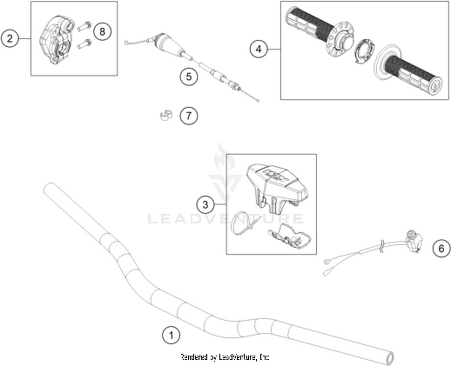 02 HANDLEBAR, CONTROLS