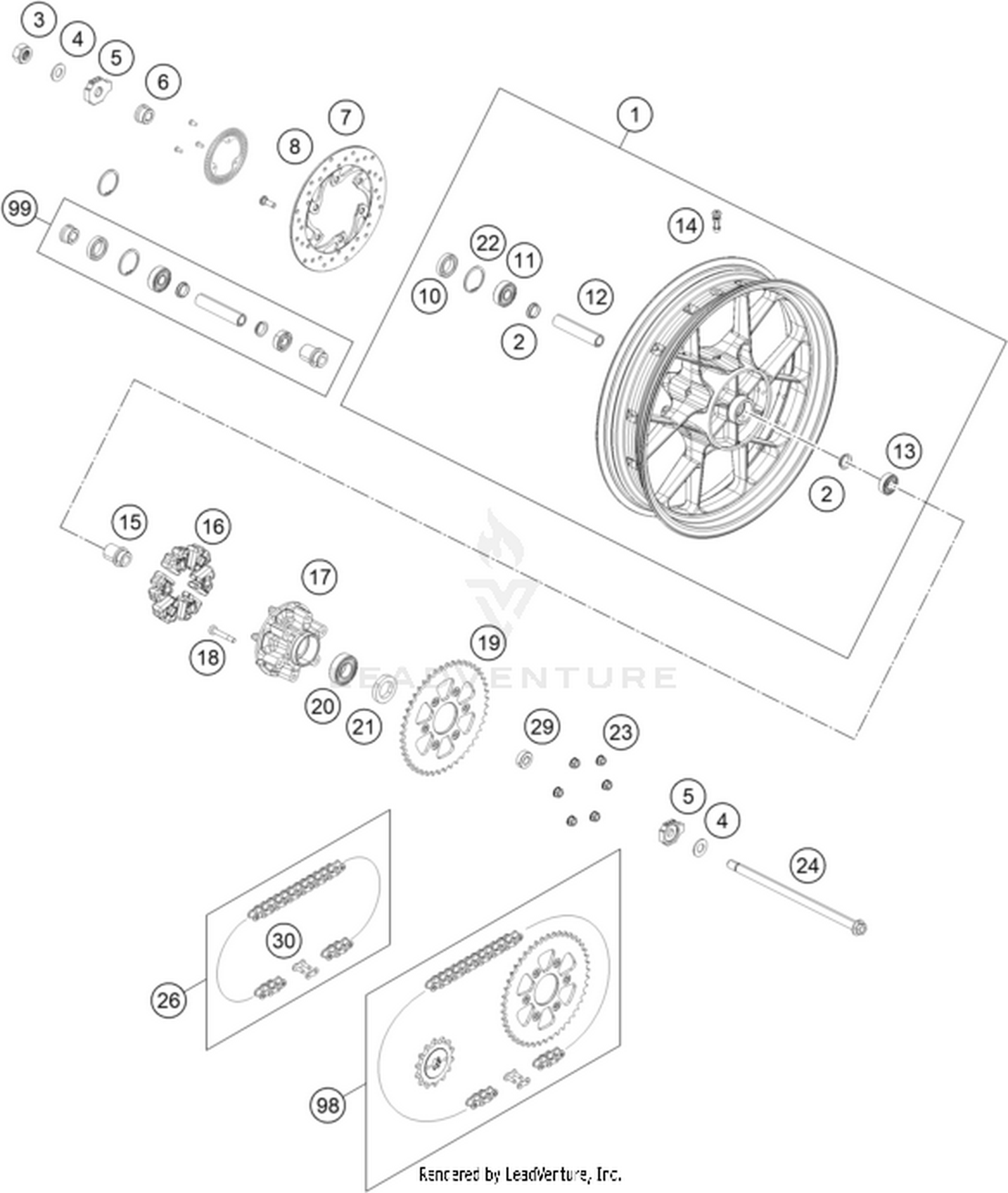 10 REAR WHEEL