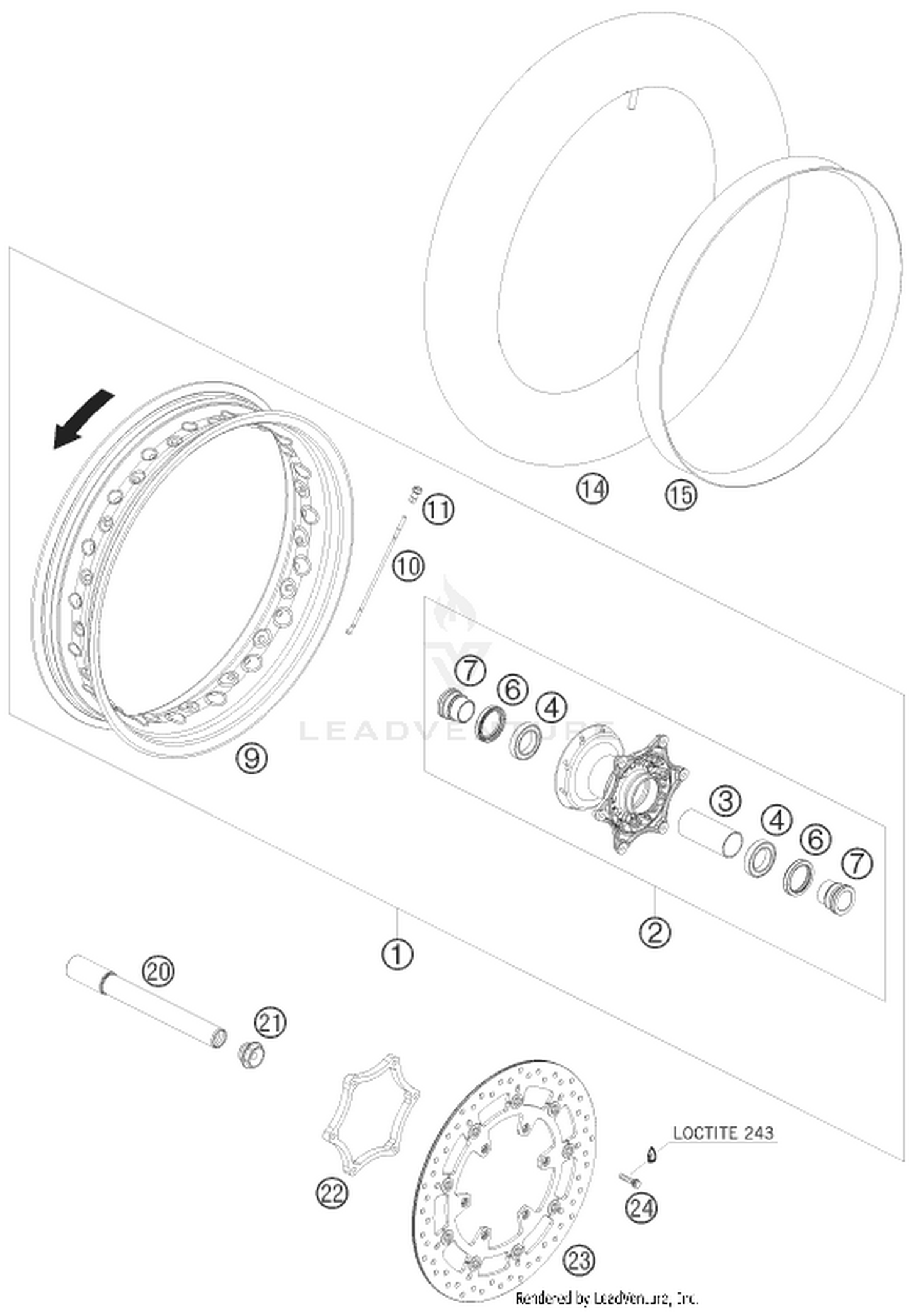09 FRONT WHEEL