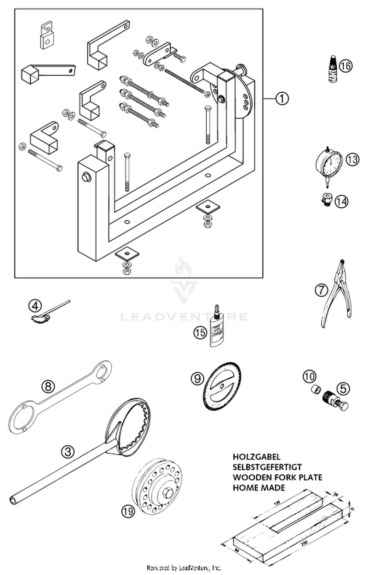 29 Special tools (engine)