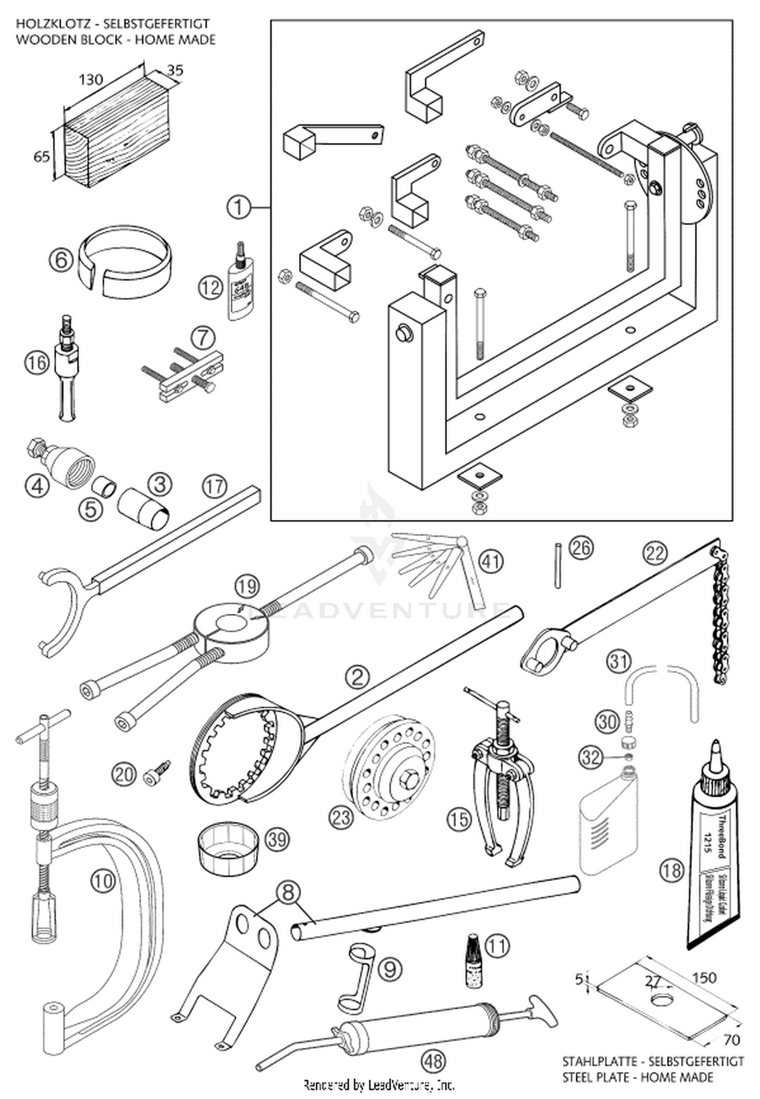 Assembly diagram