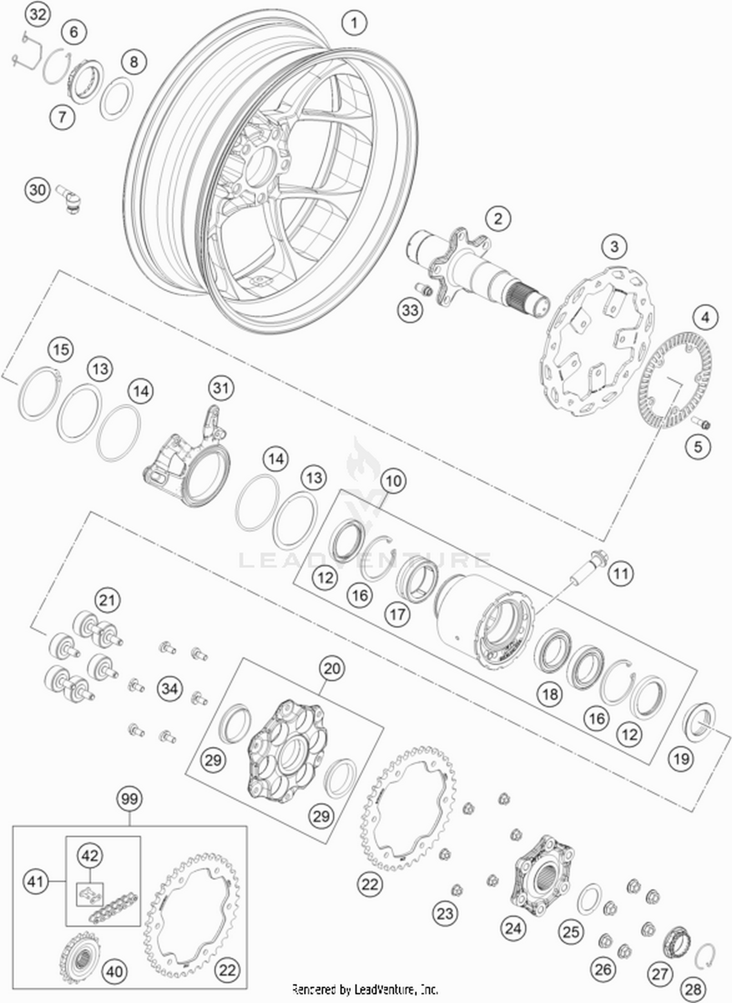 10 REAR WHEEL