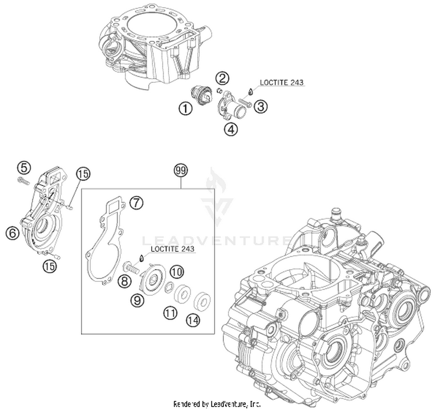 35 WATER PUMP